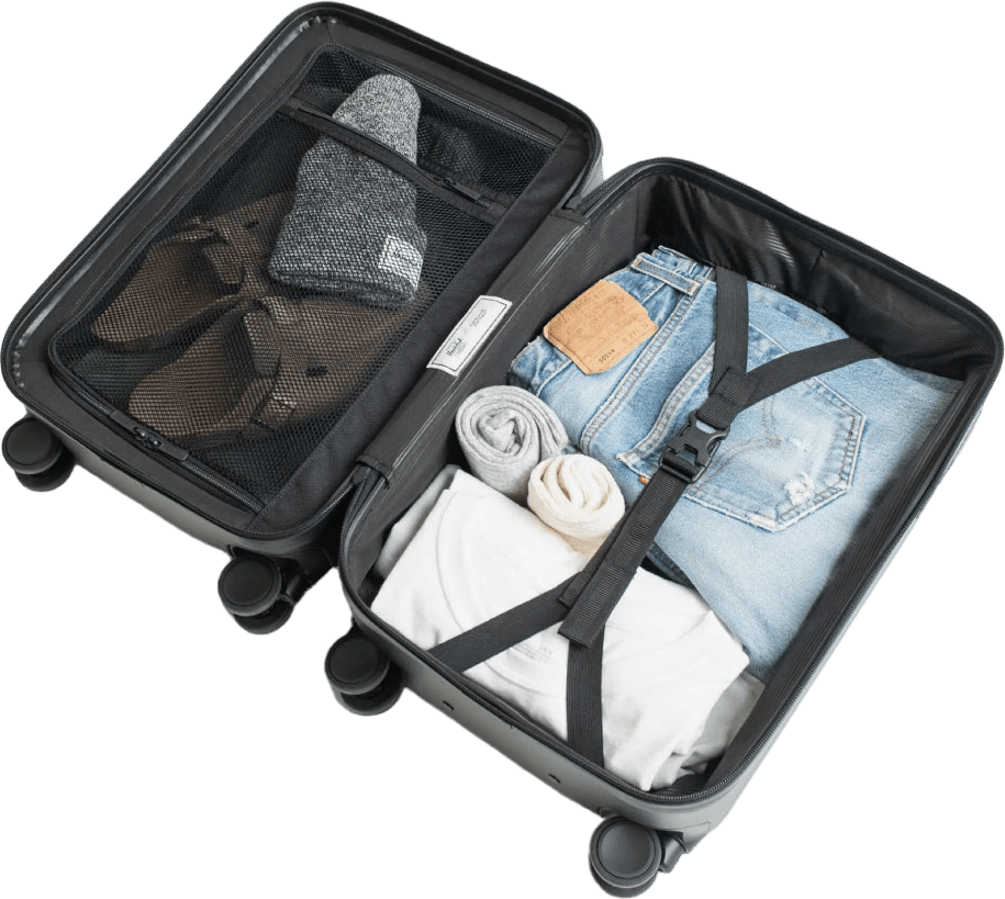 Herschel Heritage Hardshell Ca Black - Bild 5