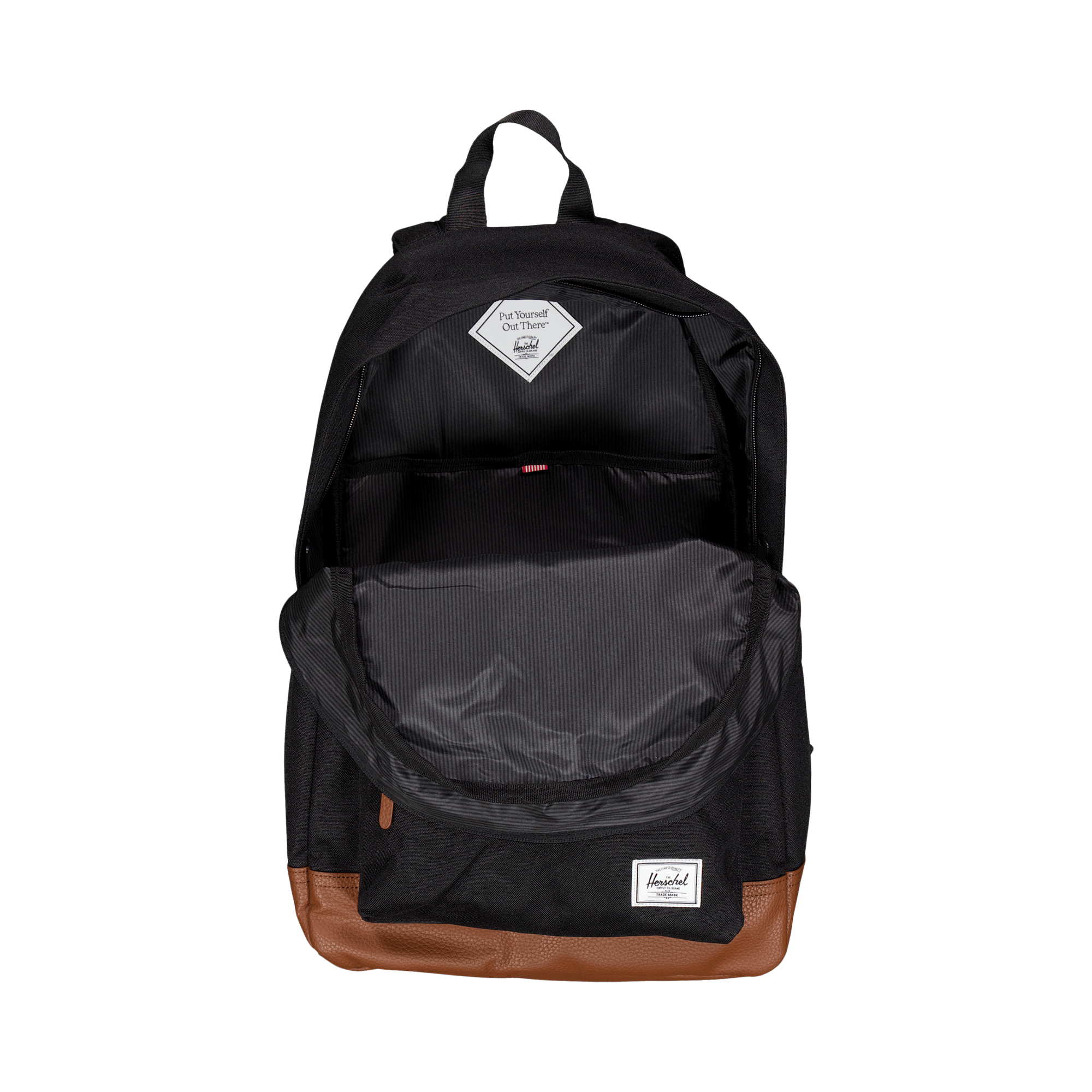 Herschel Heritage Backpack Black/tan - Bild 4