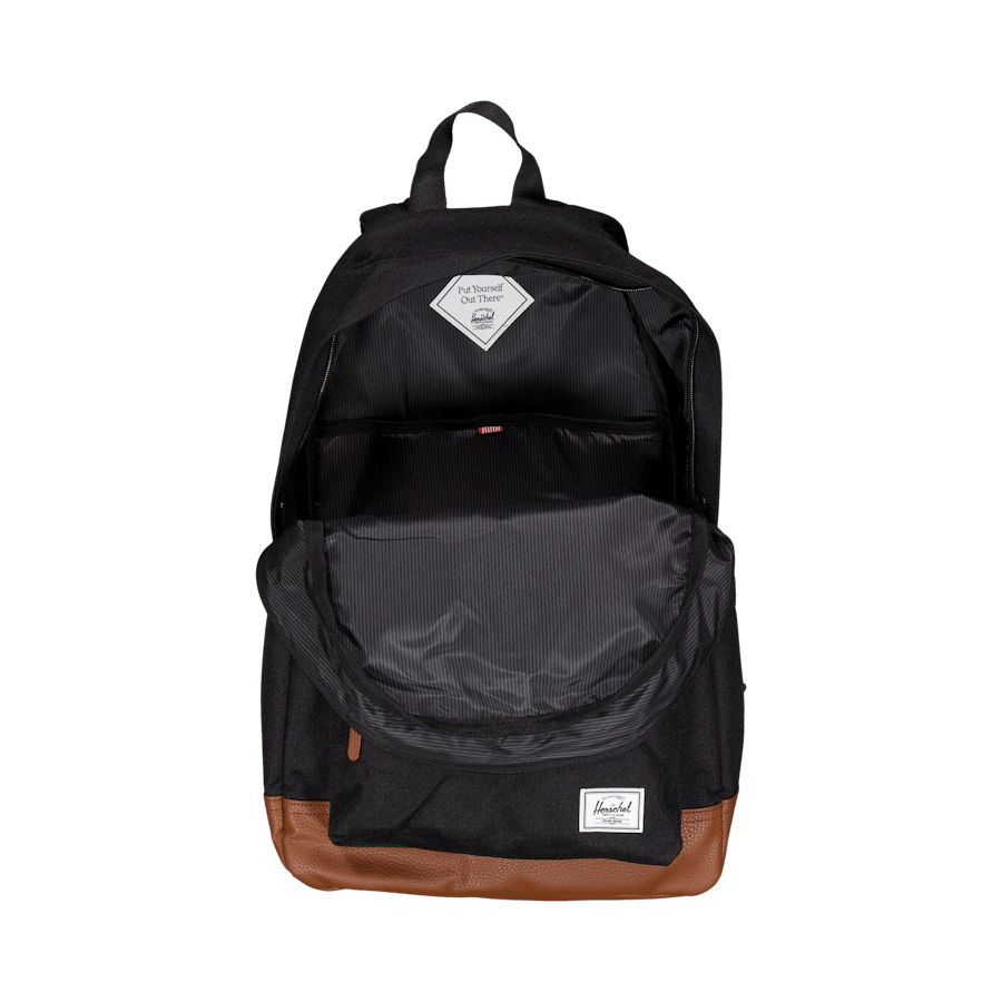 Herschel Heritage Backpack Black/tan - Bild 4