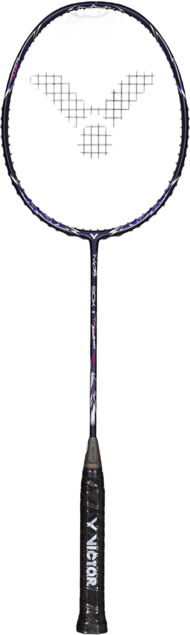 Ars-90k Ii Midnight Blue, Unisex, Attrezzature, racchette, Badminton, Nero, 4U-G5