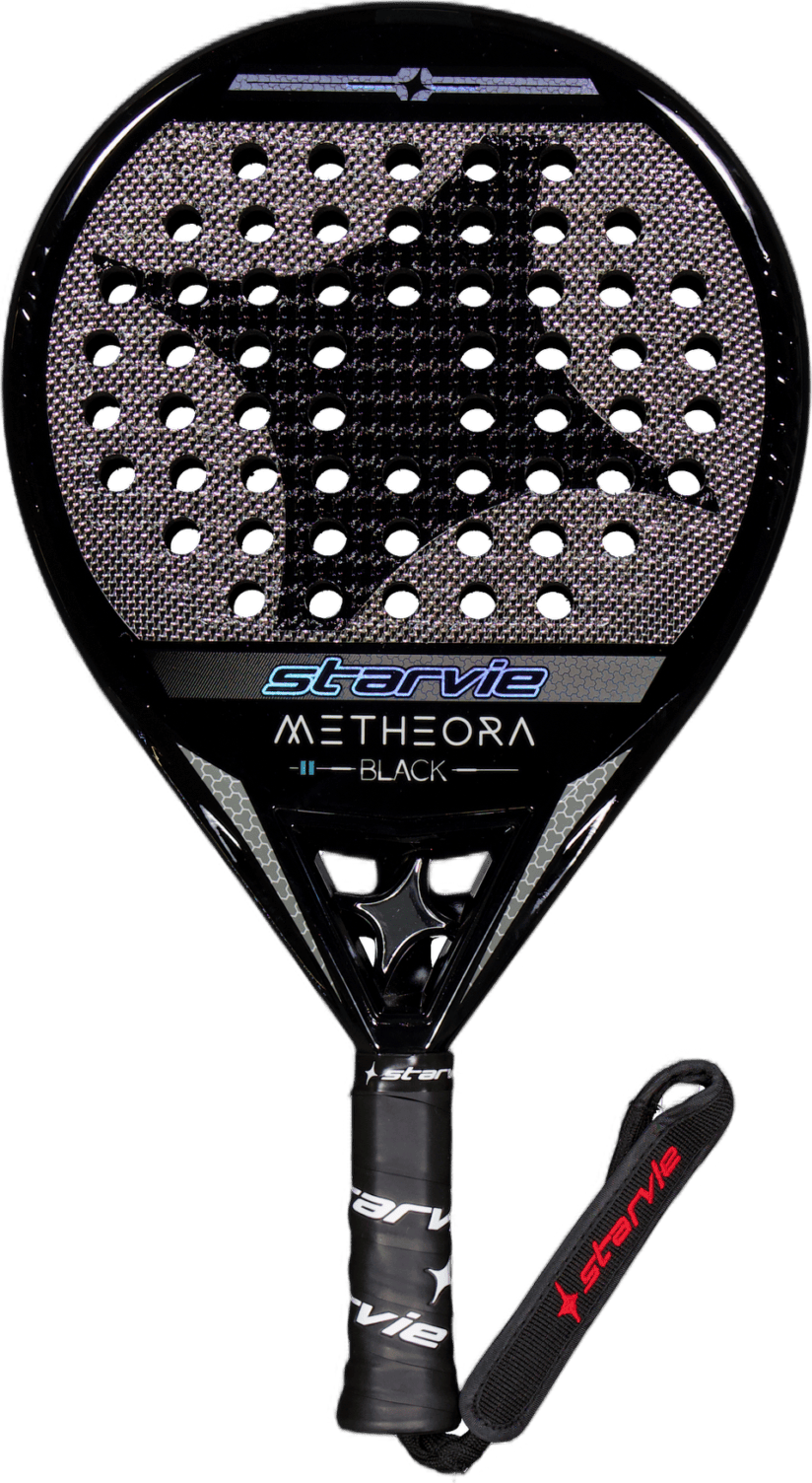 Metheora Black, Unisex, Ekwipunek, rakiety, Padel, Czarny, ONESIZE