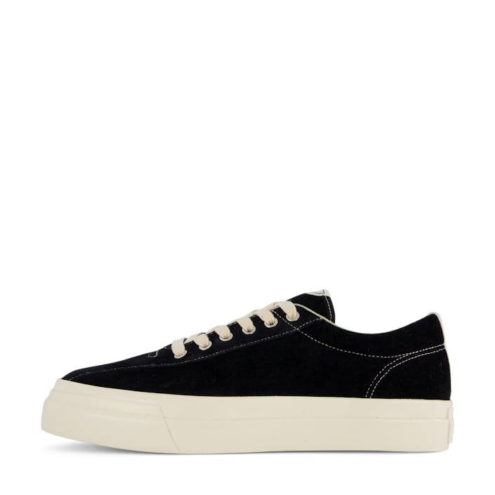 Dellow Suede Blkecru, Male, Chaussures, Baskets, Noir, EU 44