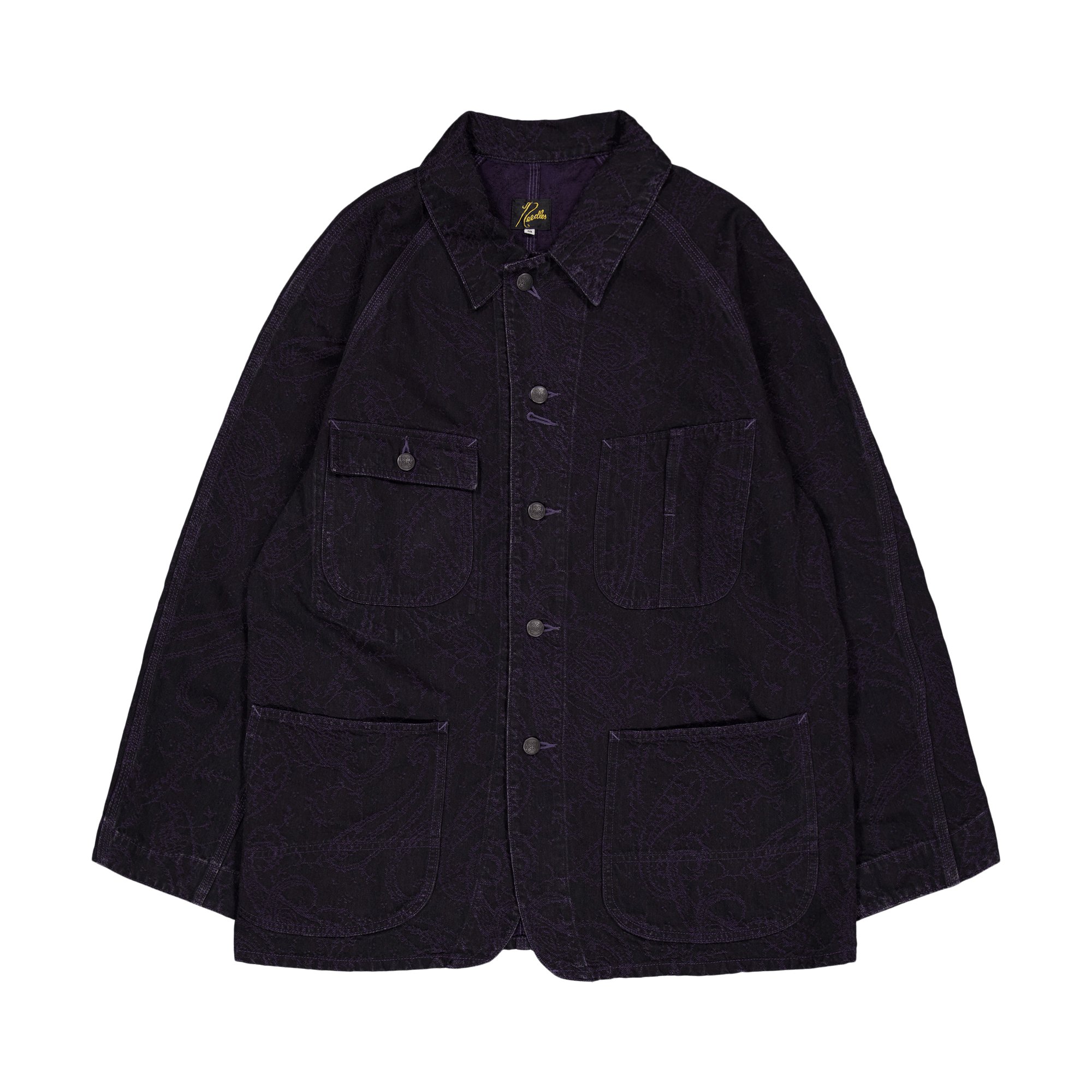 Coverall – 10oz Denim / Paisle B-black