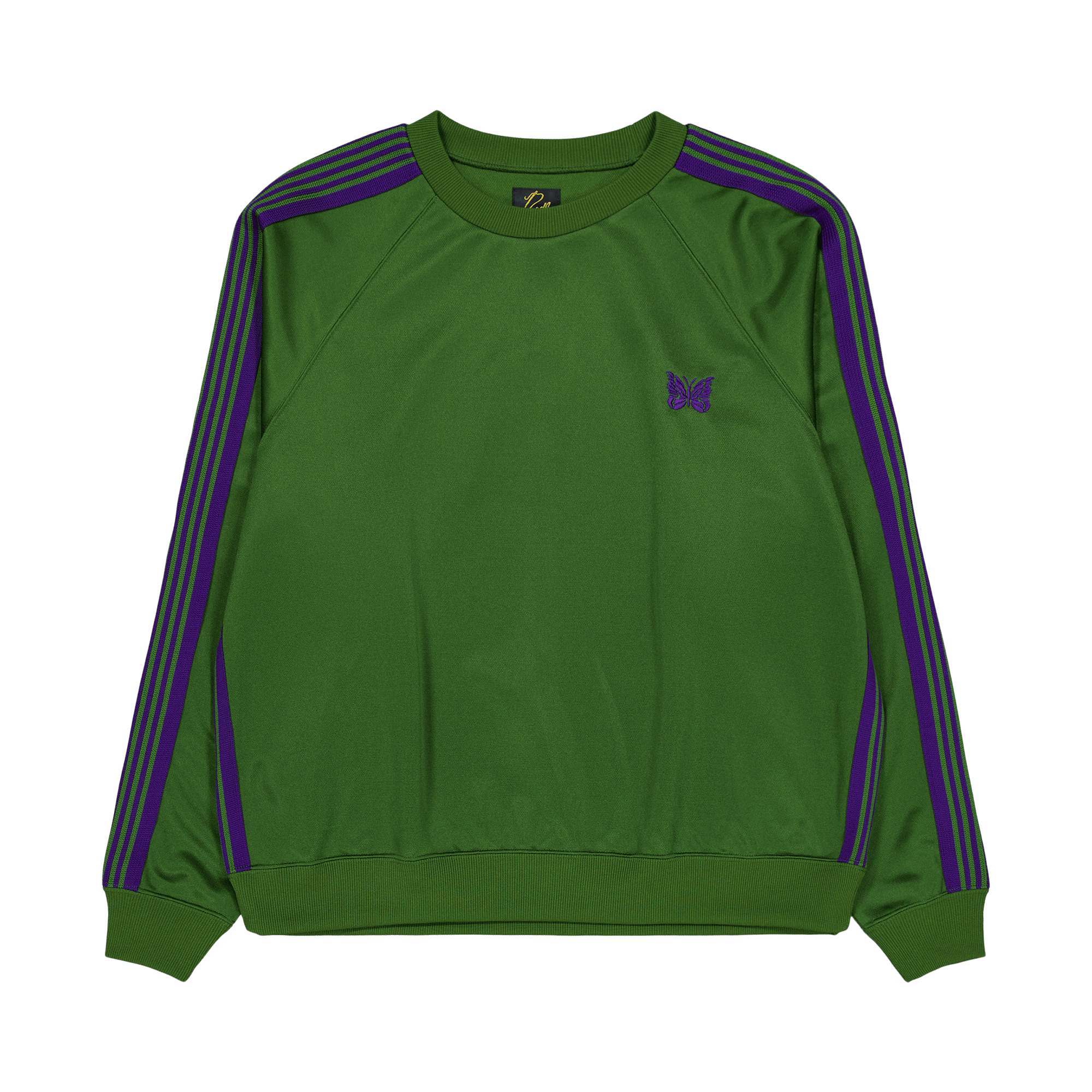 Track Crew Neck Shirt – Poly S A-ivy Green