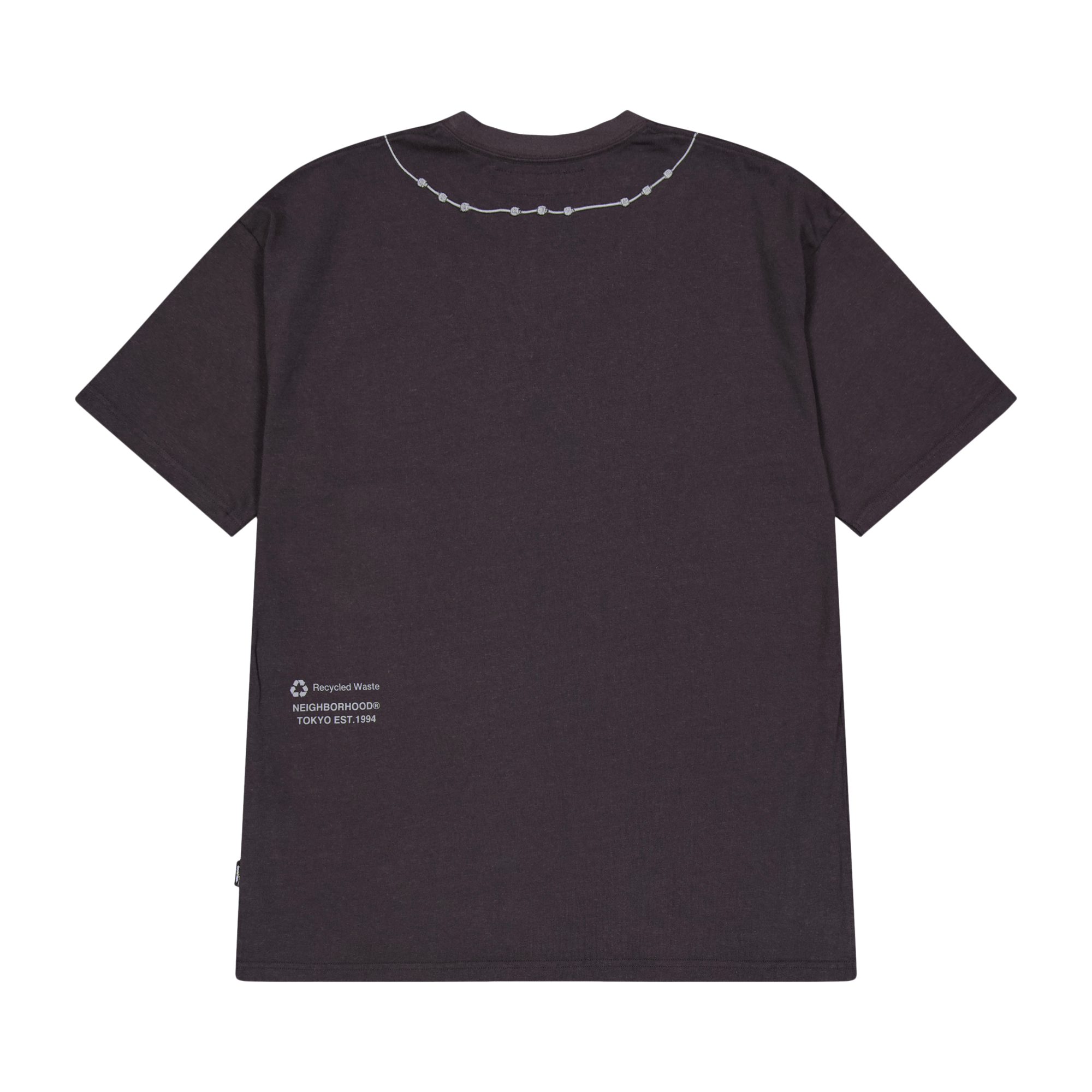 Cross Embroidery Crewneck Ss Black - Bild 2