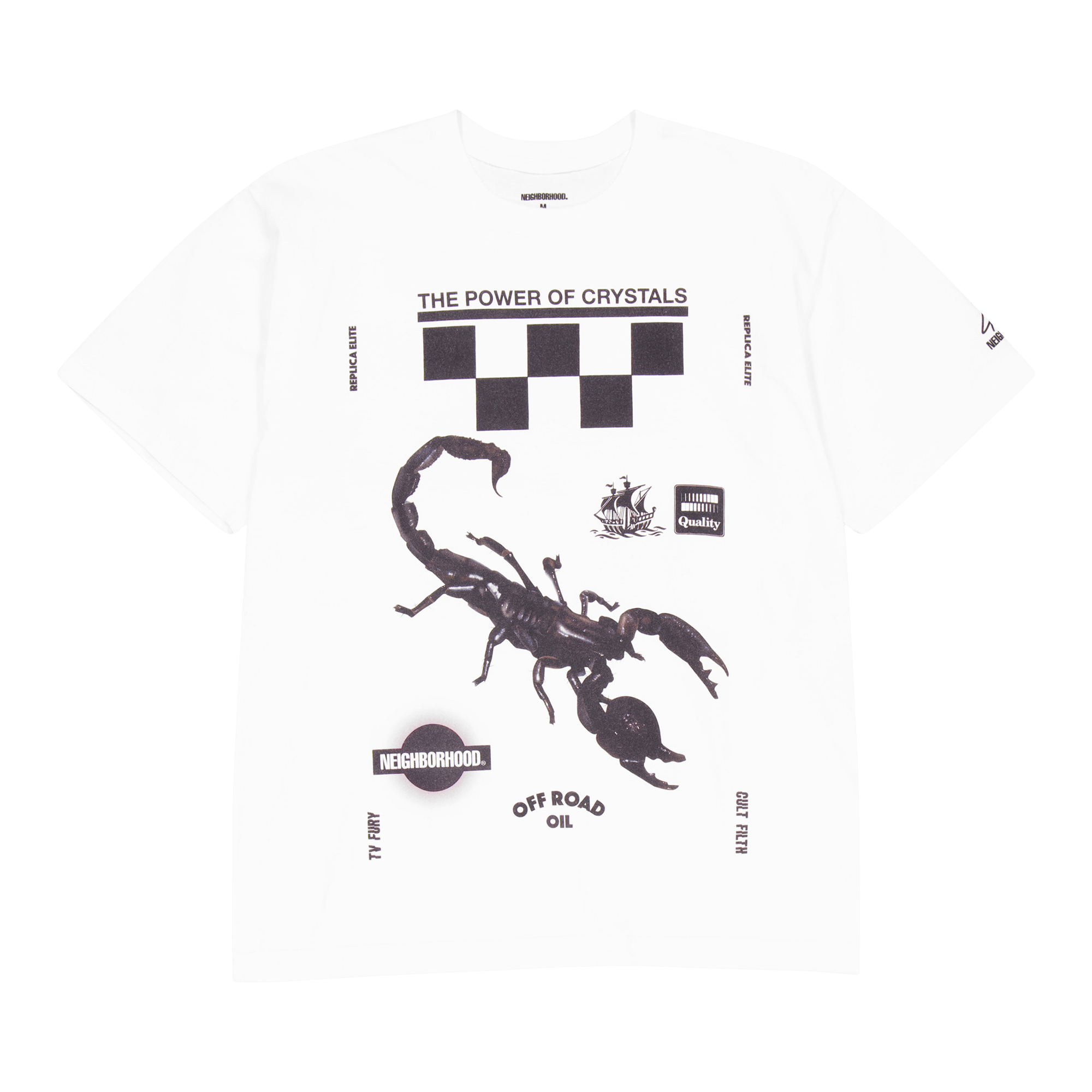 Nh X Dsc . Crewneck Ss-2 White