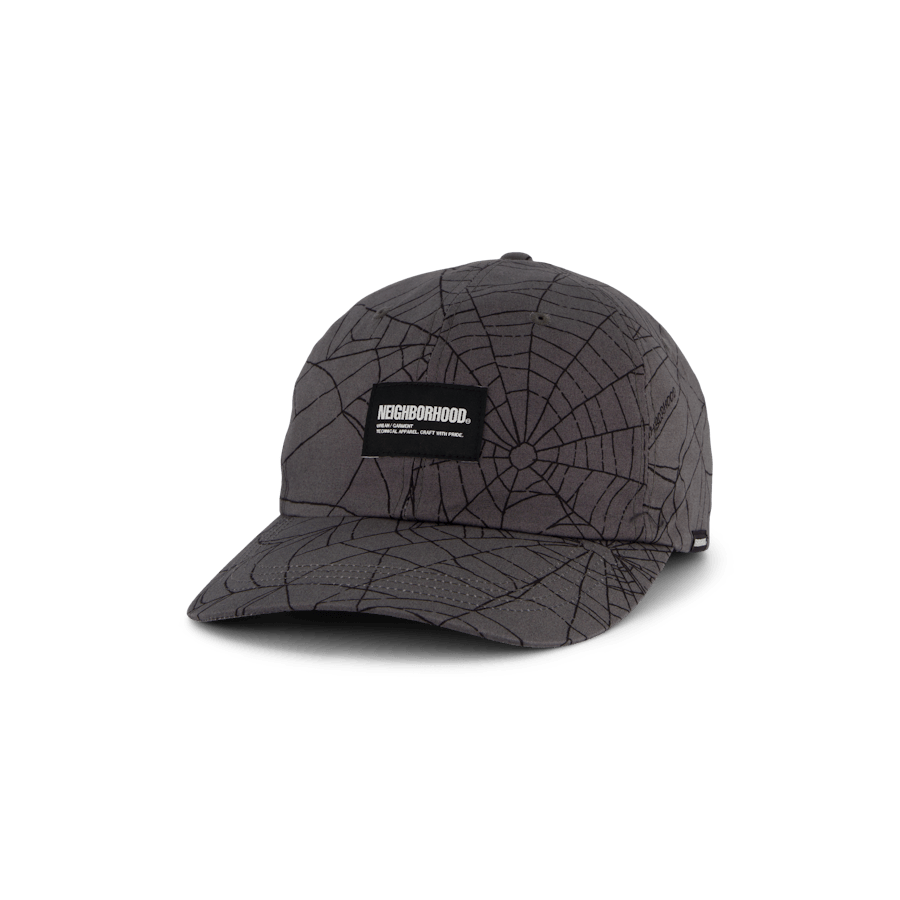Spiderweb Dad Cap Gray