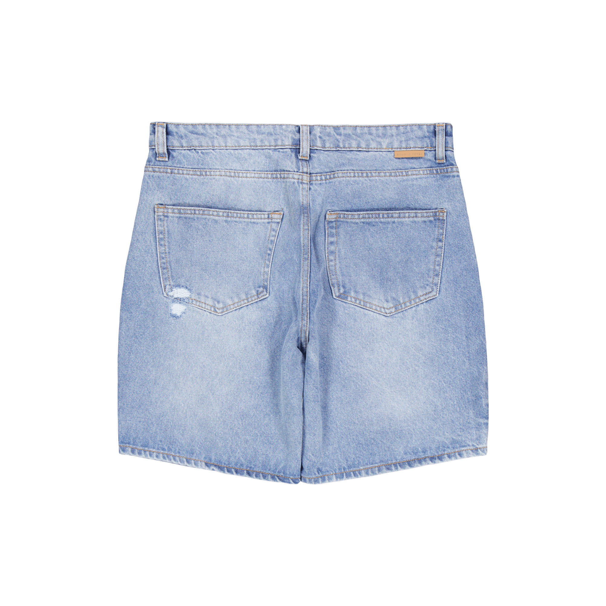 Studio Total Studio Total Icon Ripped Denim Shorts - Bild 2