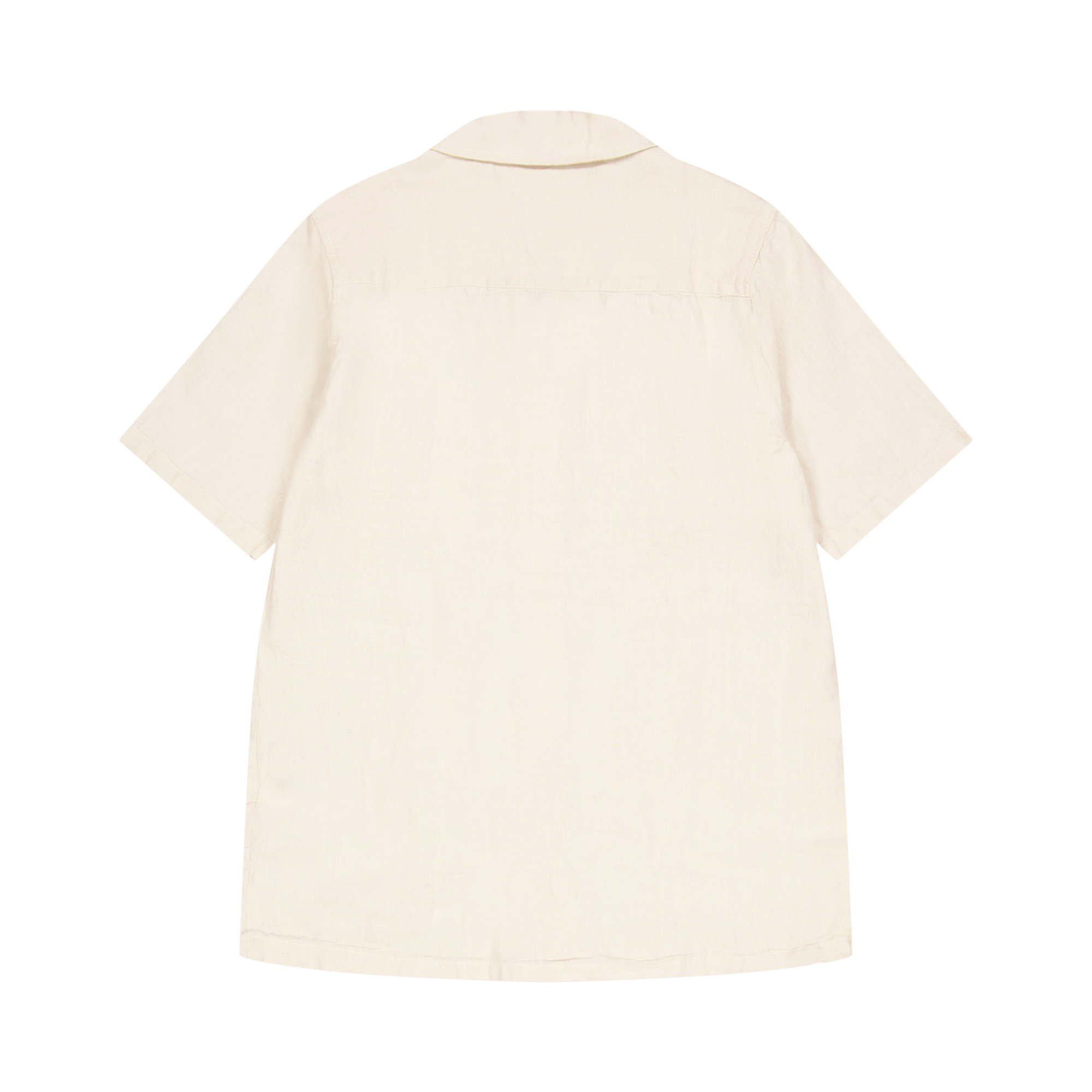 Linen Camp Shirt Ecru - Bild 2