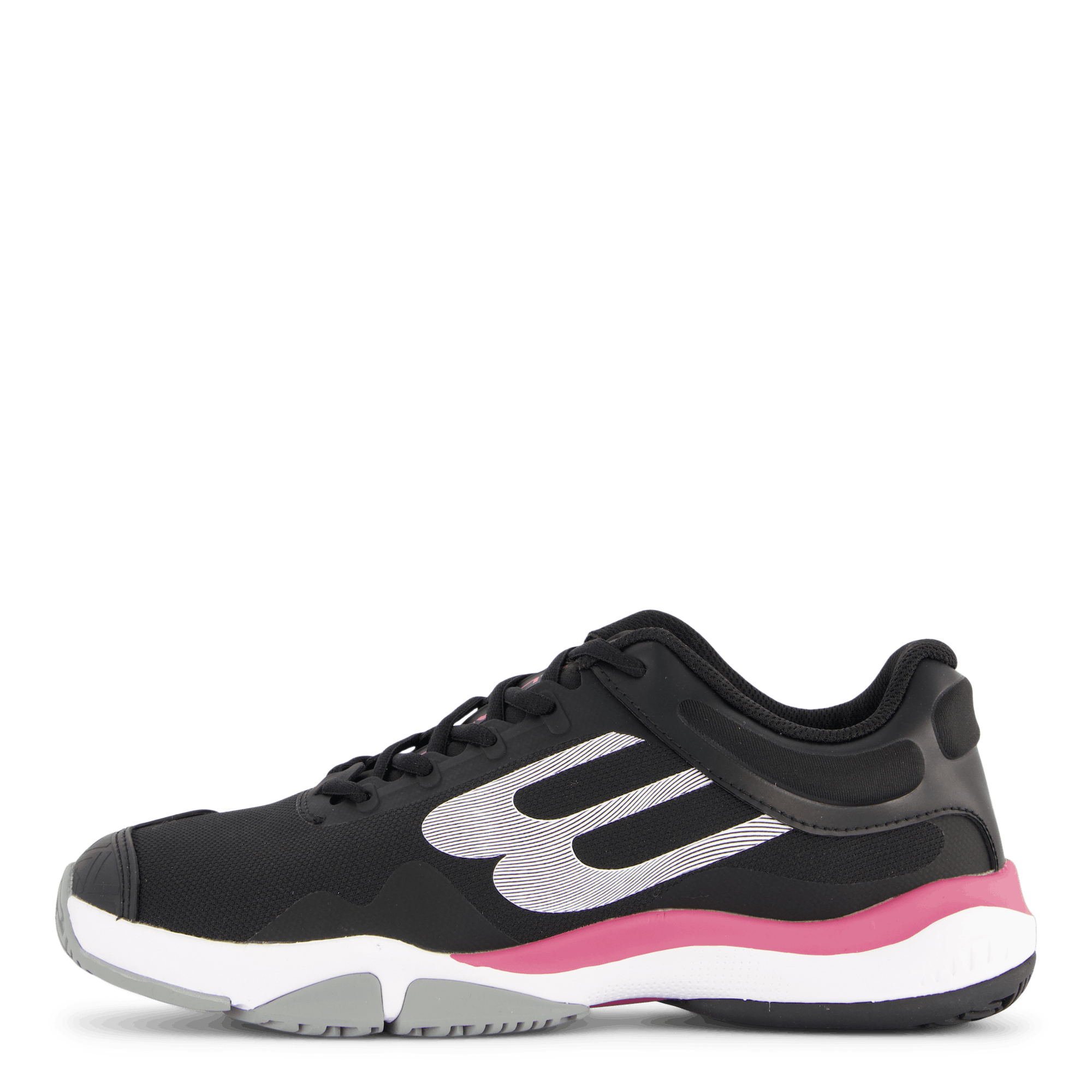 Flow Hybrid Fly 23i Black/pink, Female, Shoes, Training shoes, Padel, Black, EU 37