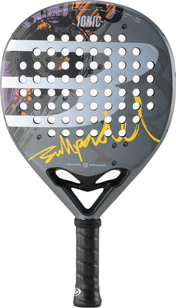 Ionic Control 2024, Unisex, Vybavenie, rakety, Padel, Šedá, ONESIZE