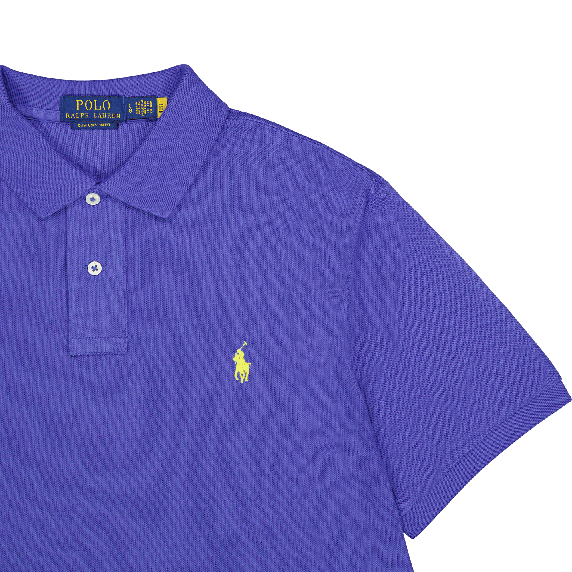 Custom Slim Fit Mesh Polo Shirt Liberty - Bild 3