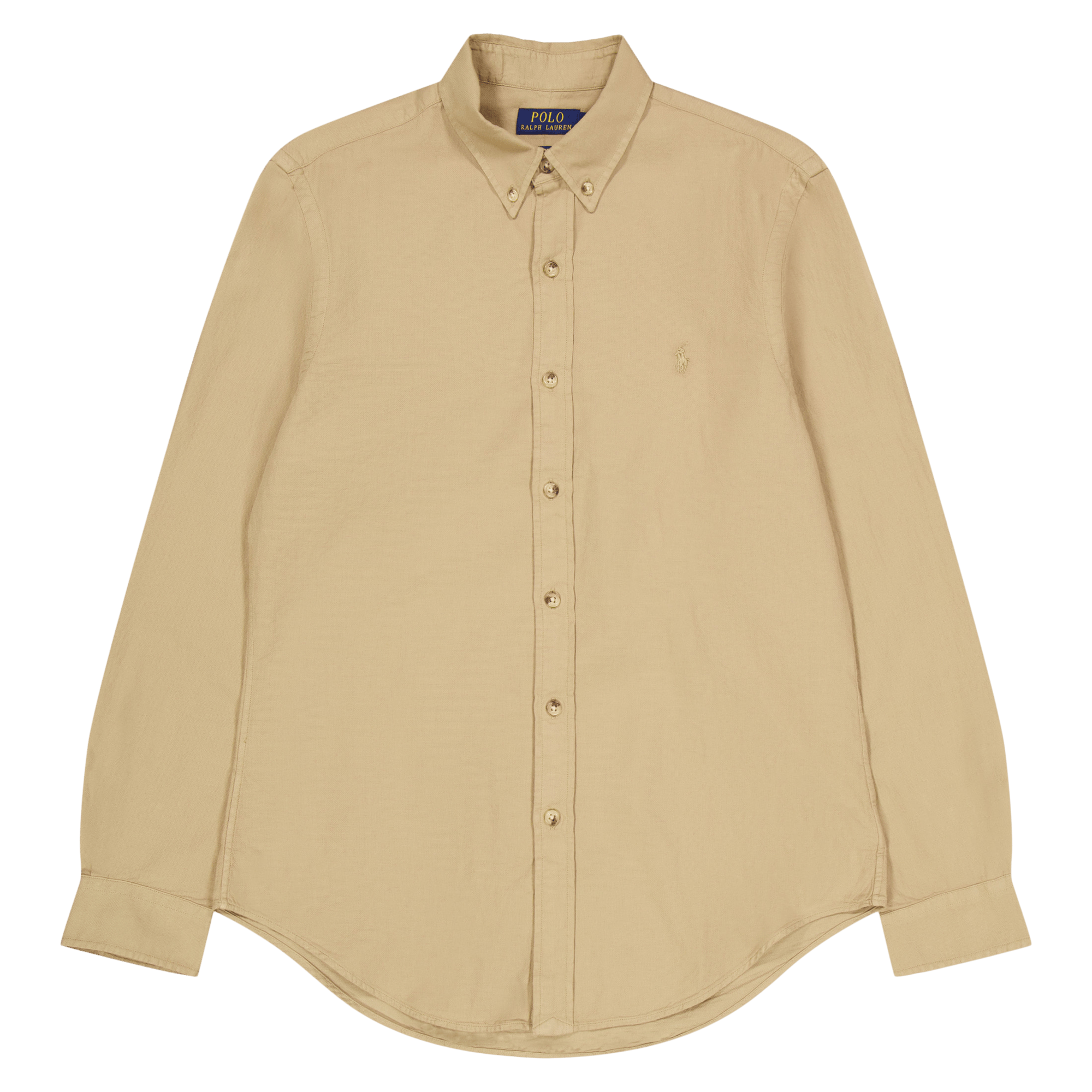 Slim Fit Dobby Shirt Surrey Tan