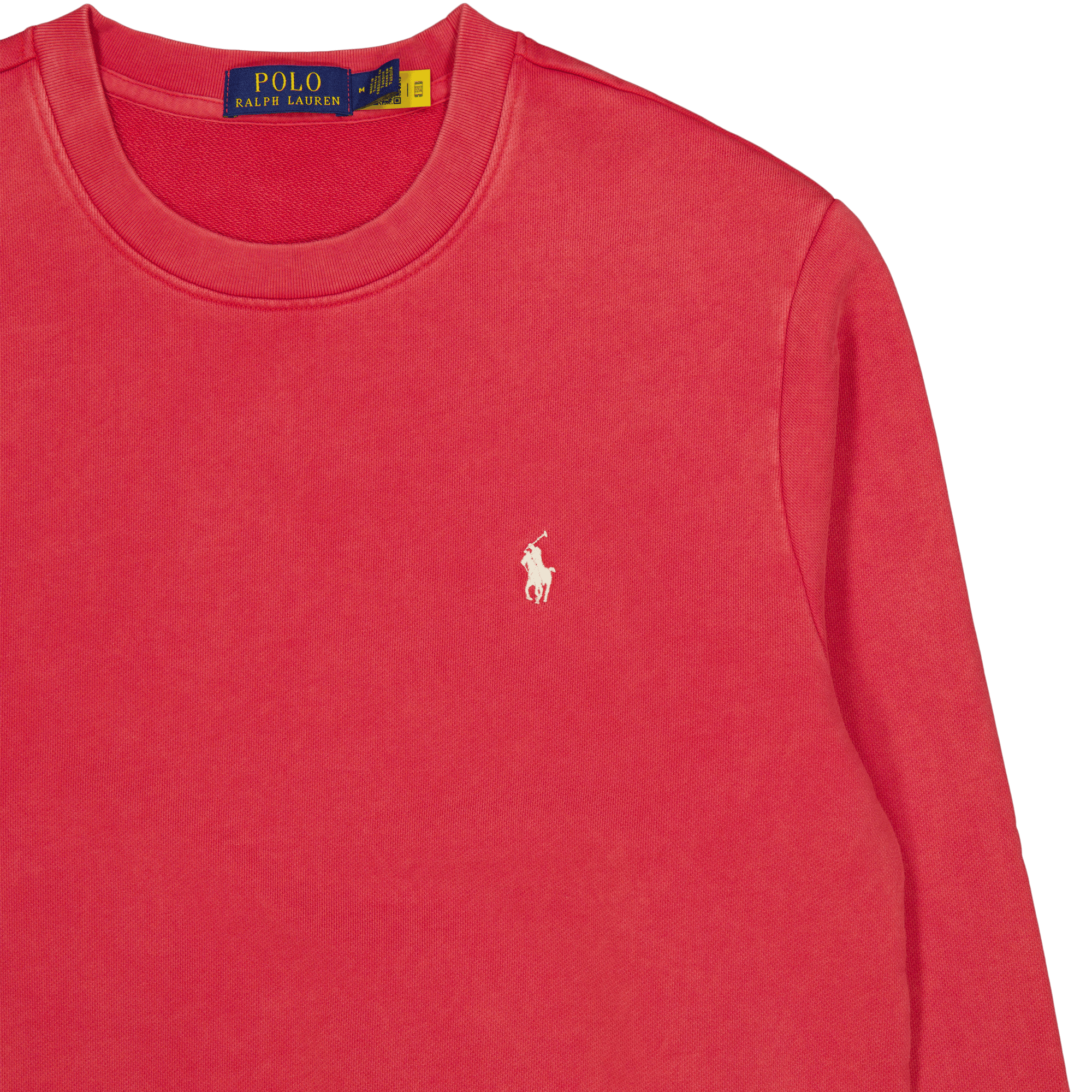 Loopback Fleece Sweatshirt Post Red - Bild 3