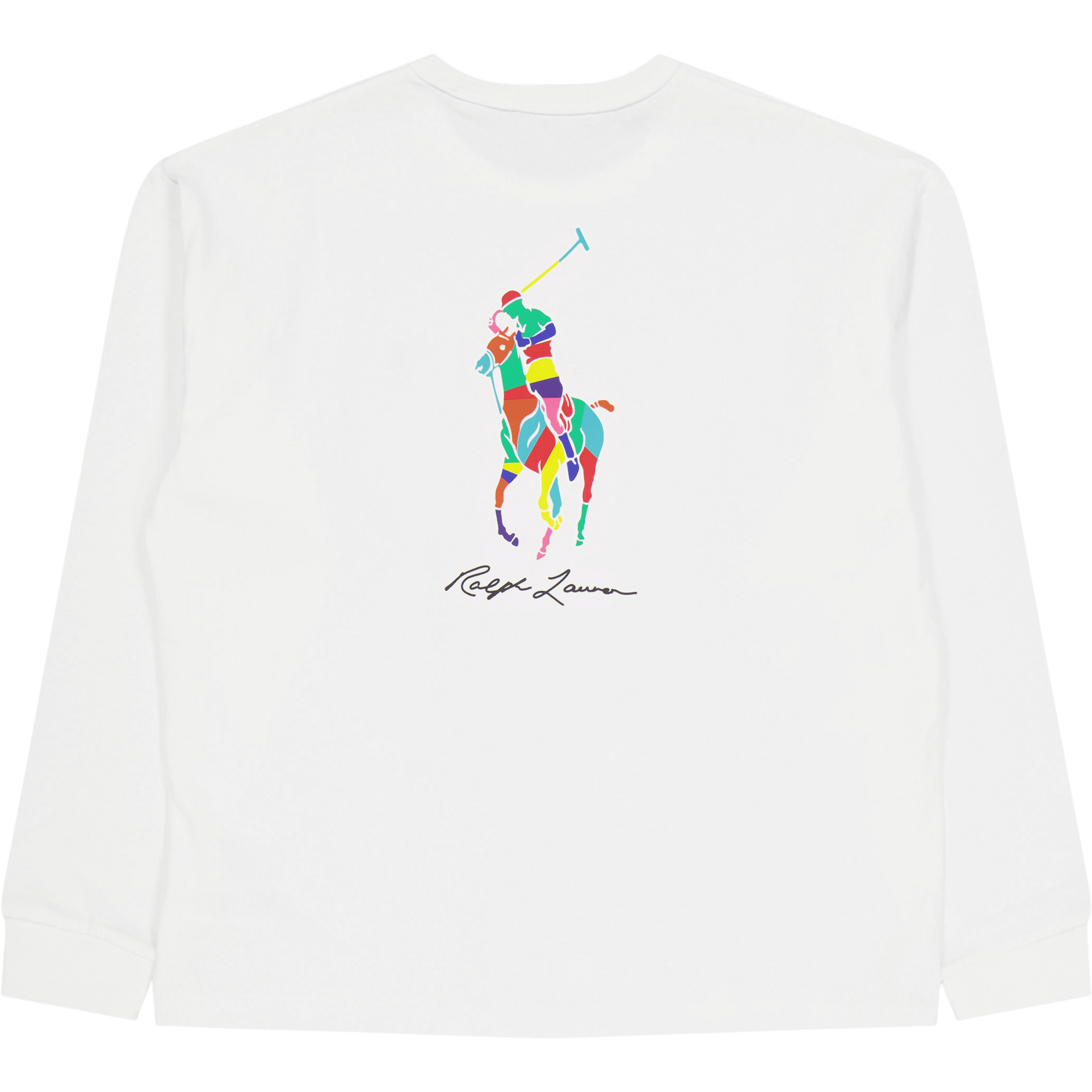 Relaxed Fit Big Pony Jersey T-Shirt White - Bild 2