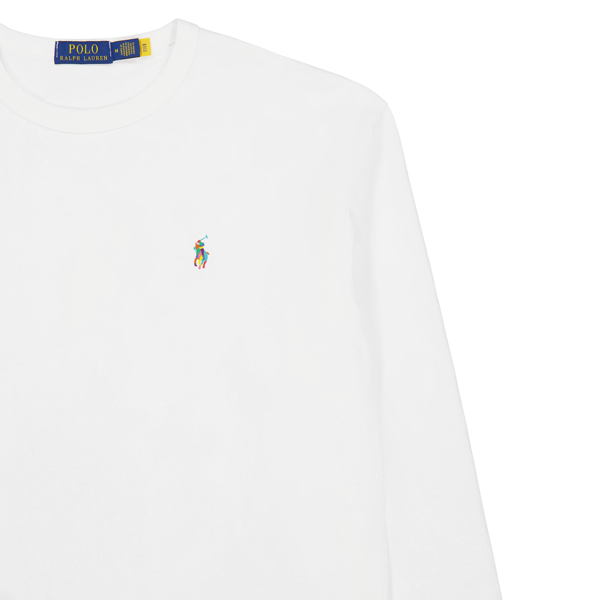 Relaxed Fit Big Pony Jersey T-Shirt White - Bild 3