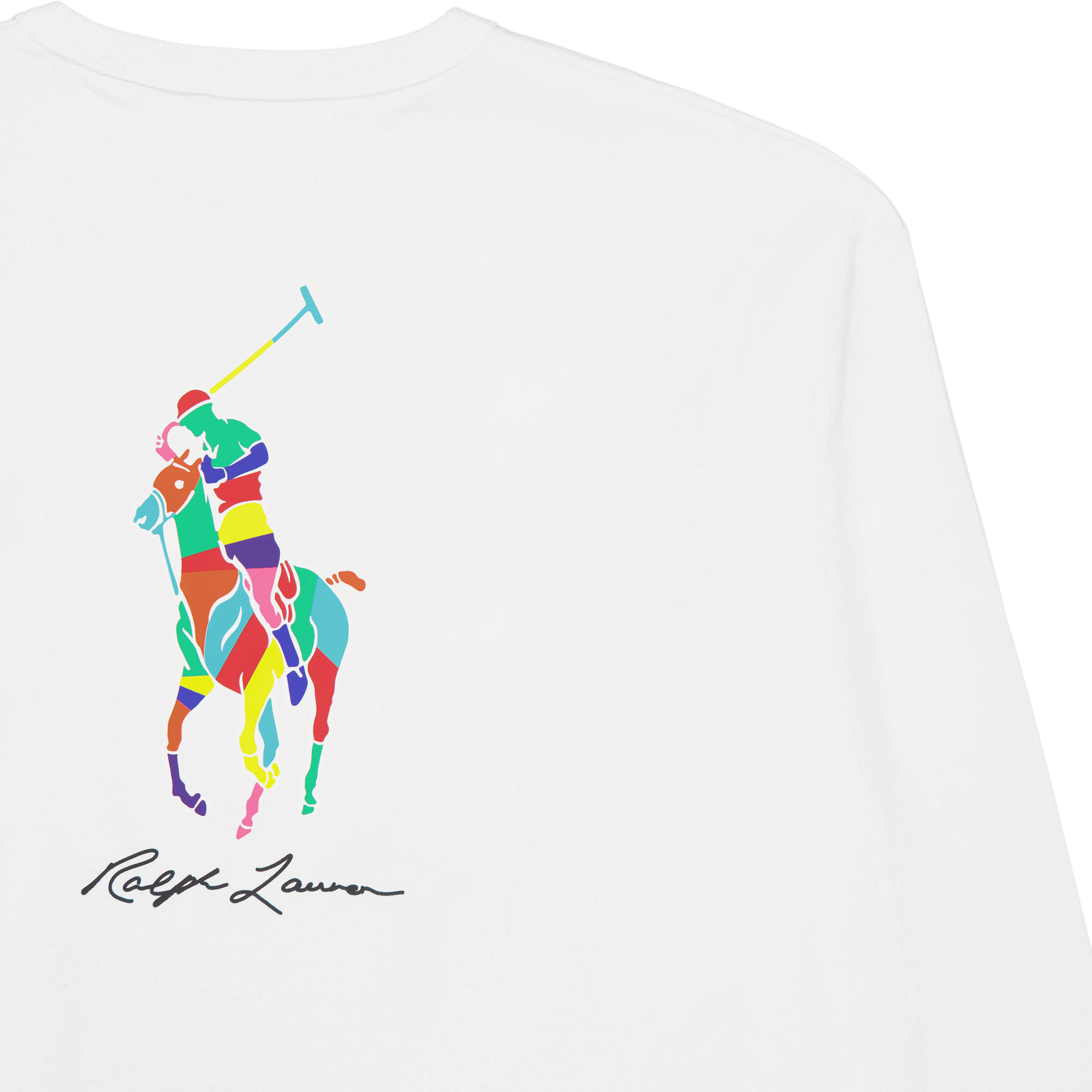 Relaxed Fit Big Pony Jersey T-Shirt White - Bild 4