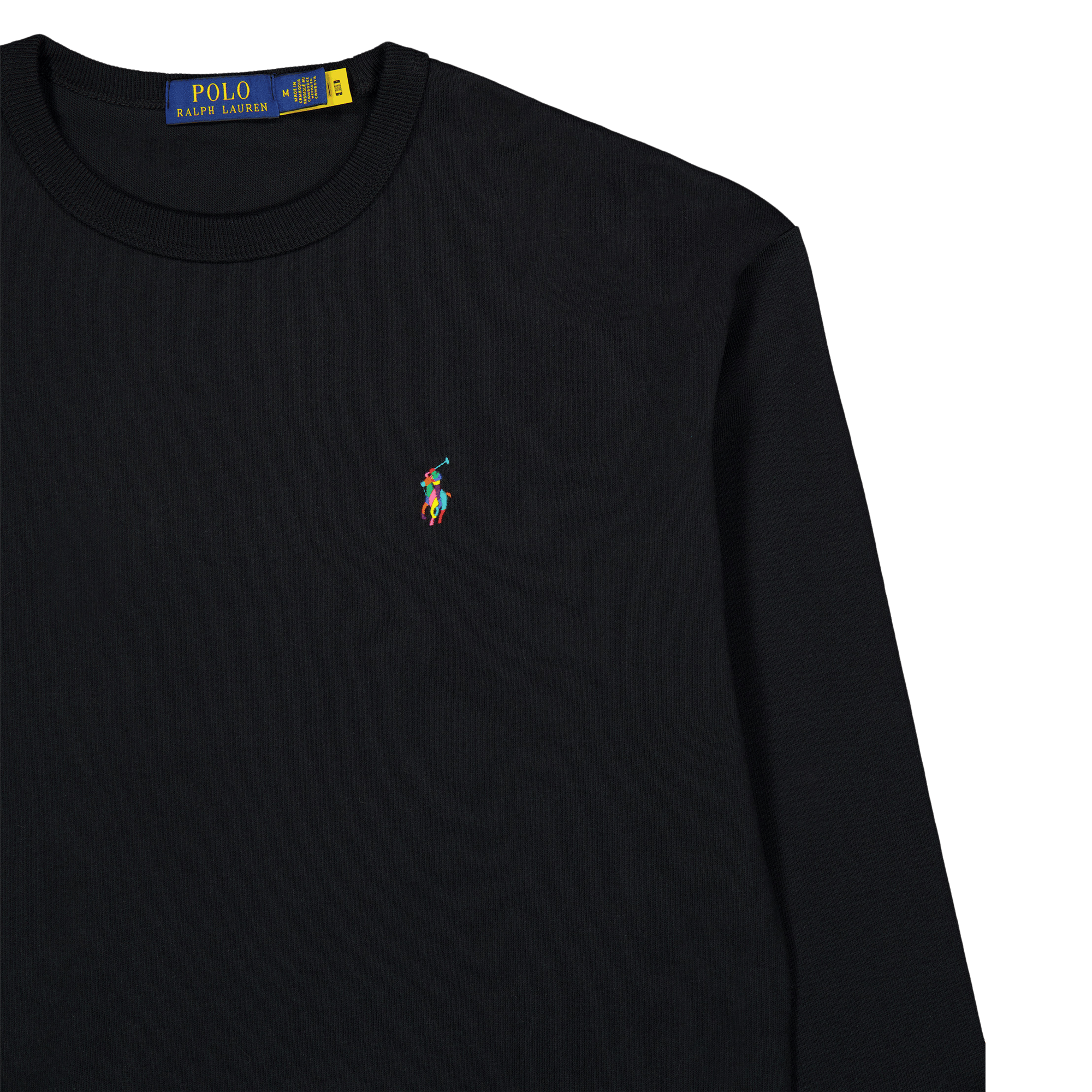 Relaxed Fit Big Pony Jersey T-Shirt Polo Black - Bild 3