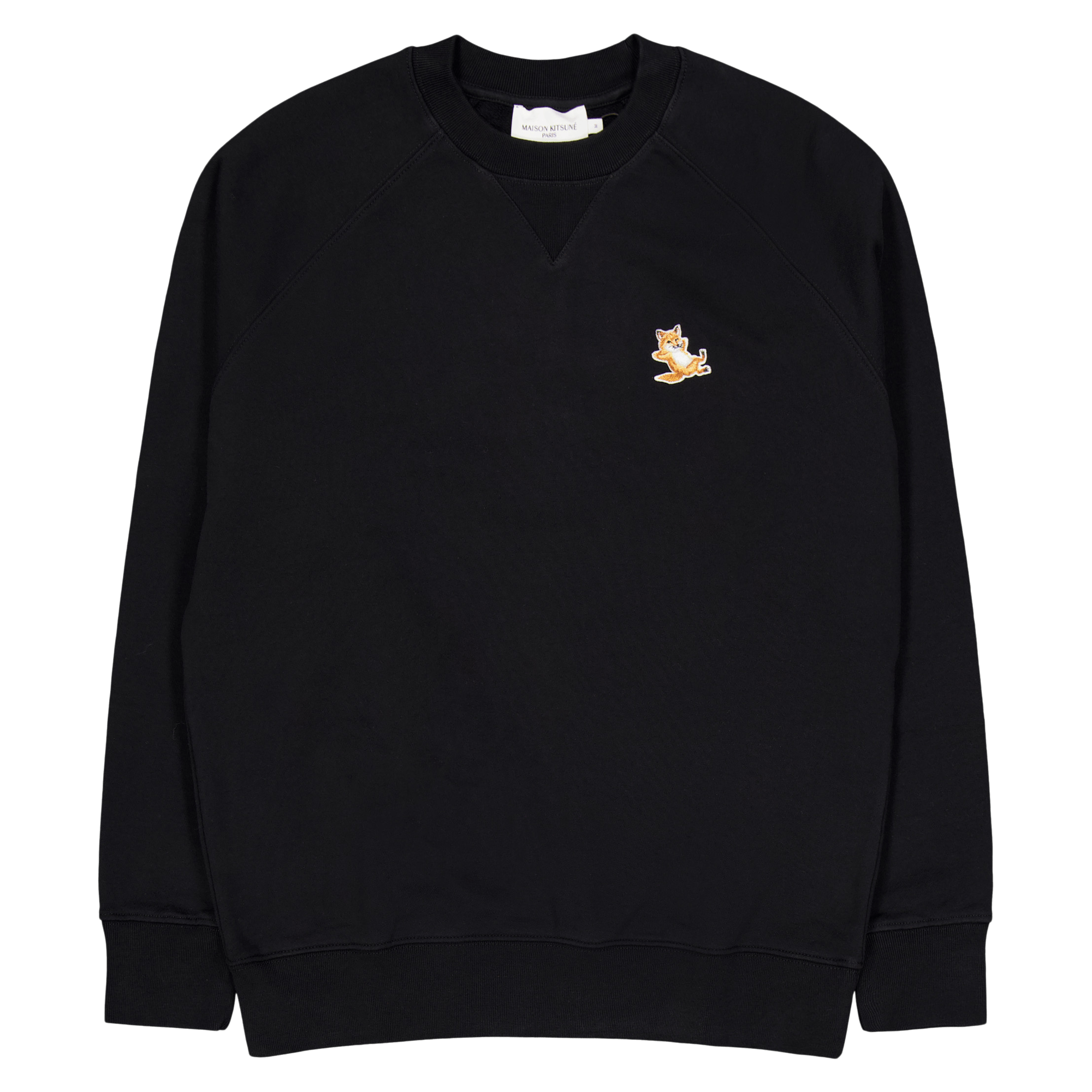 Chillax Fox Patch Classic Swea Black