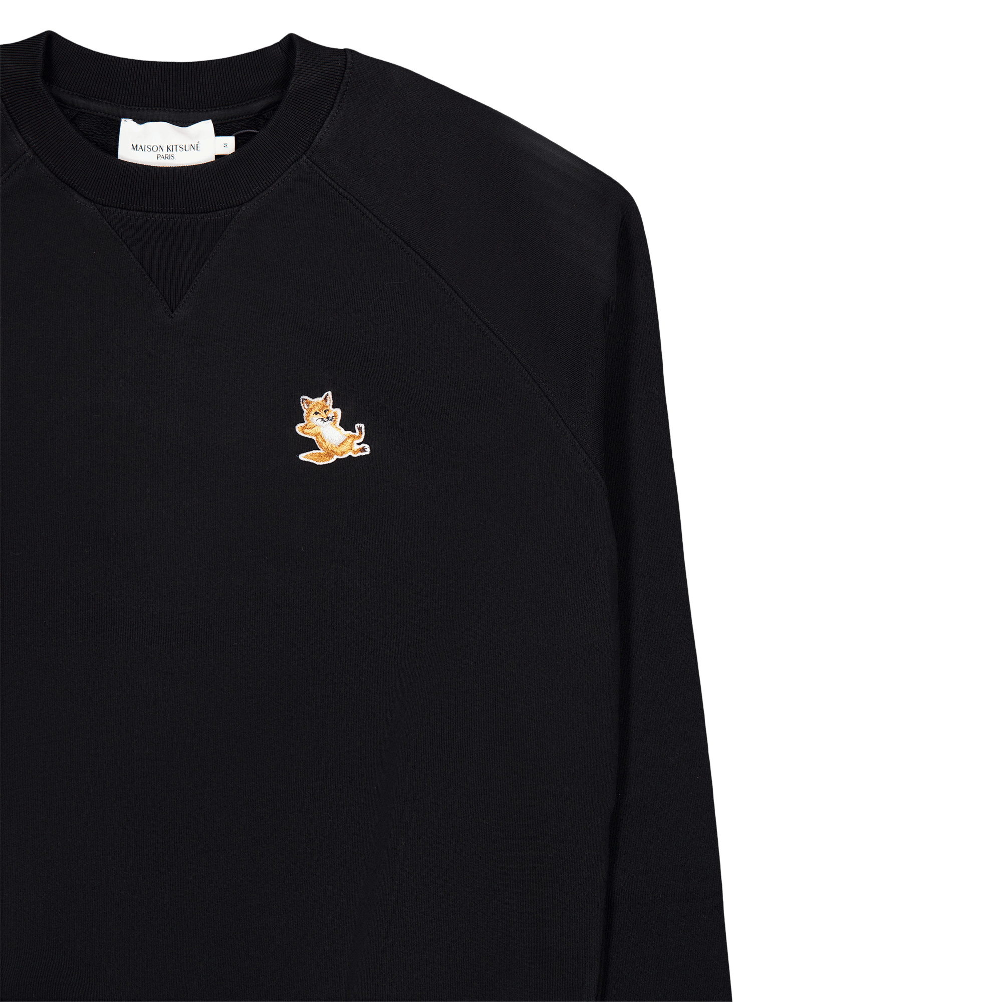 Chillax Fox Patch Classic Swea Black - Bild 3