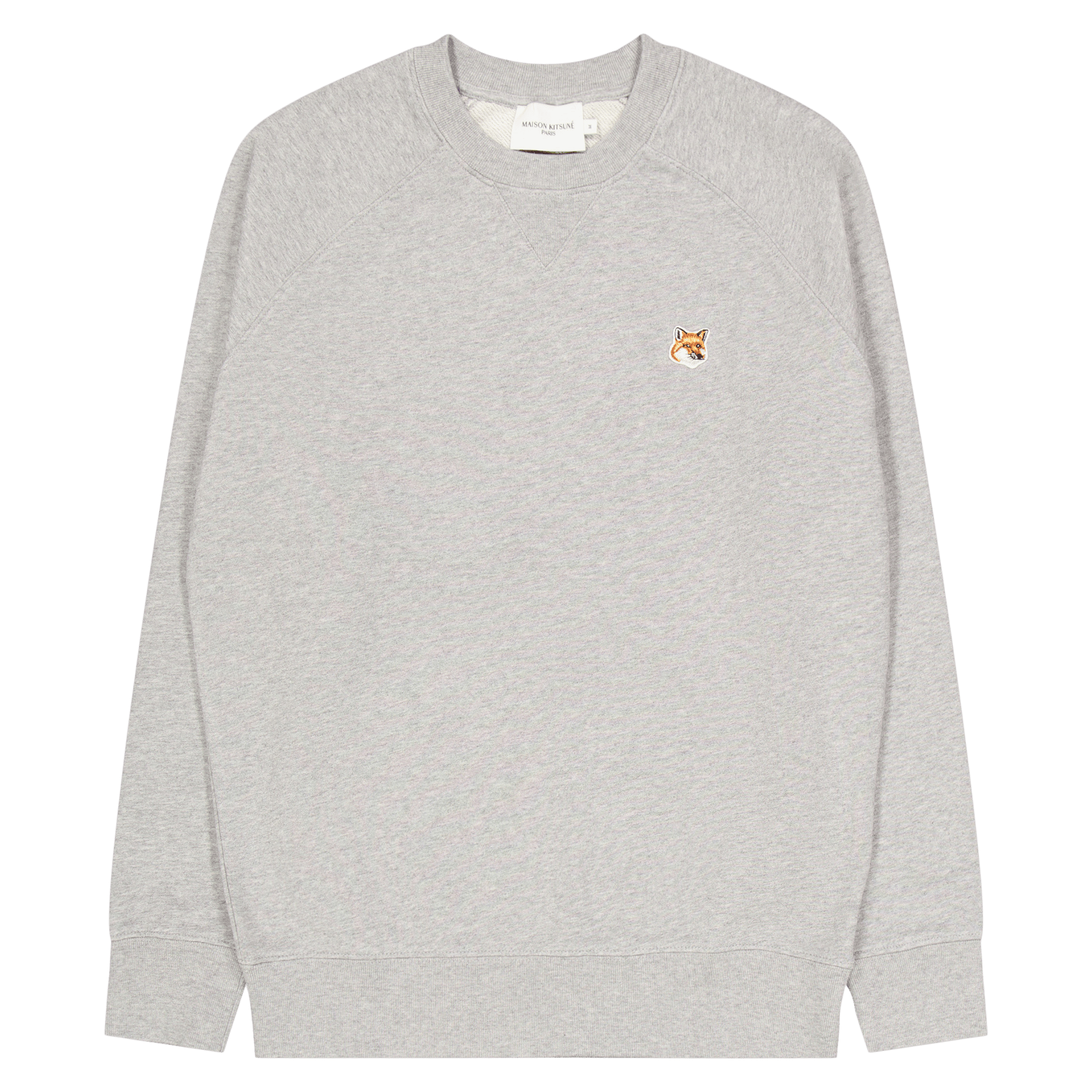 Fox Head Patch Classic Sweatsh Grey Melange