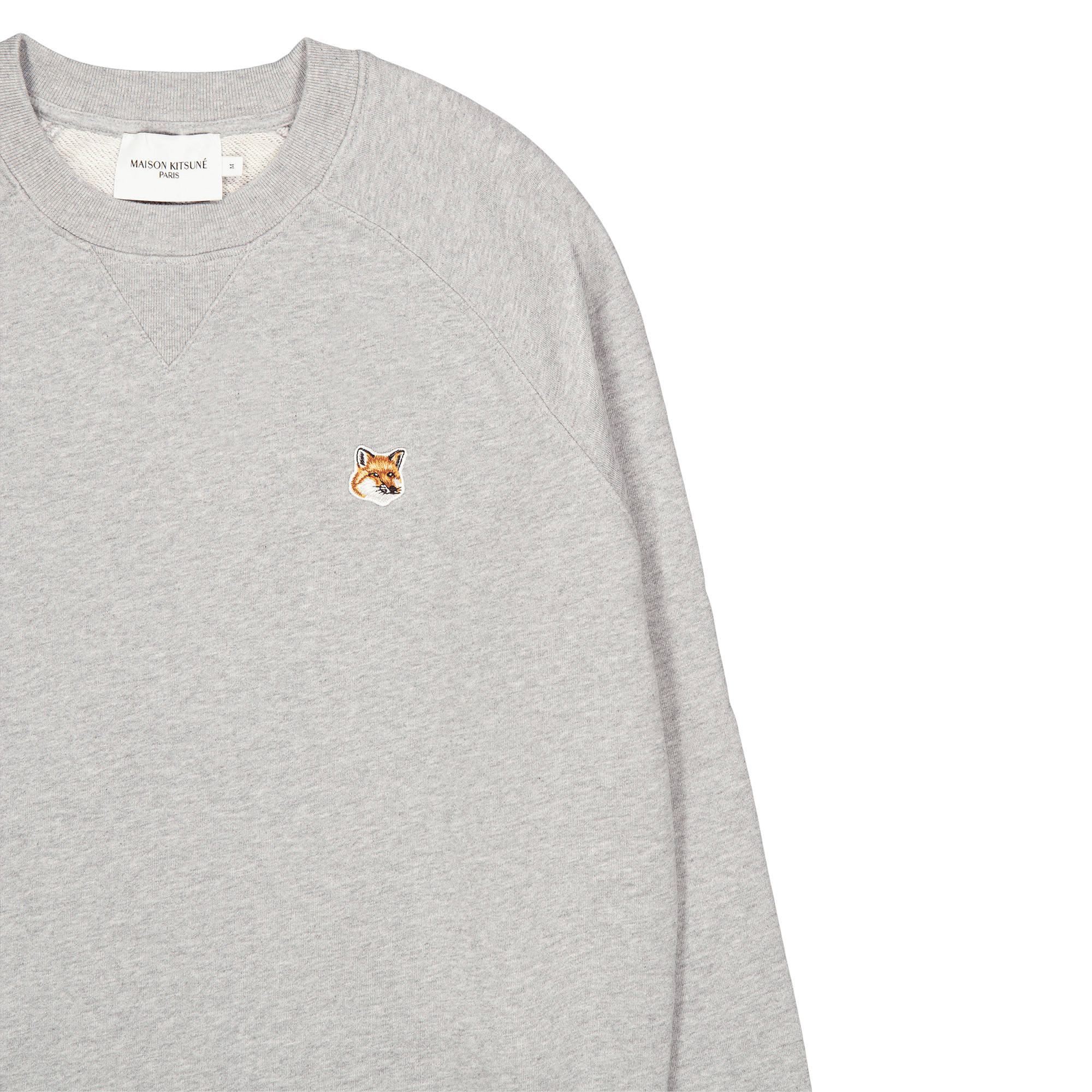 Fox Head Patch Classic Sweatsh Grey Melange - Bild 3