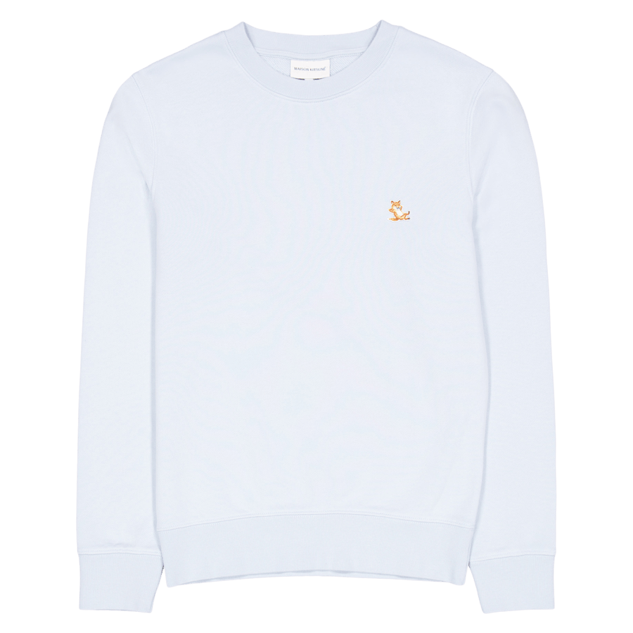 Chillax Patch Regular Sweatshi Sky Blue