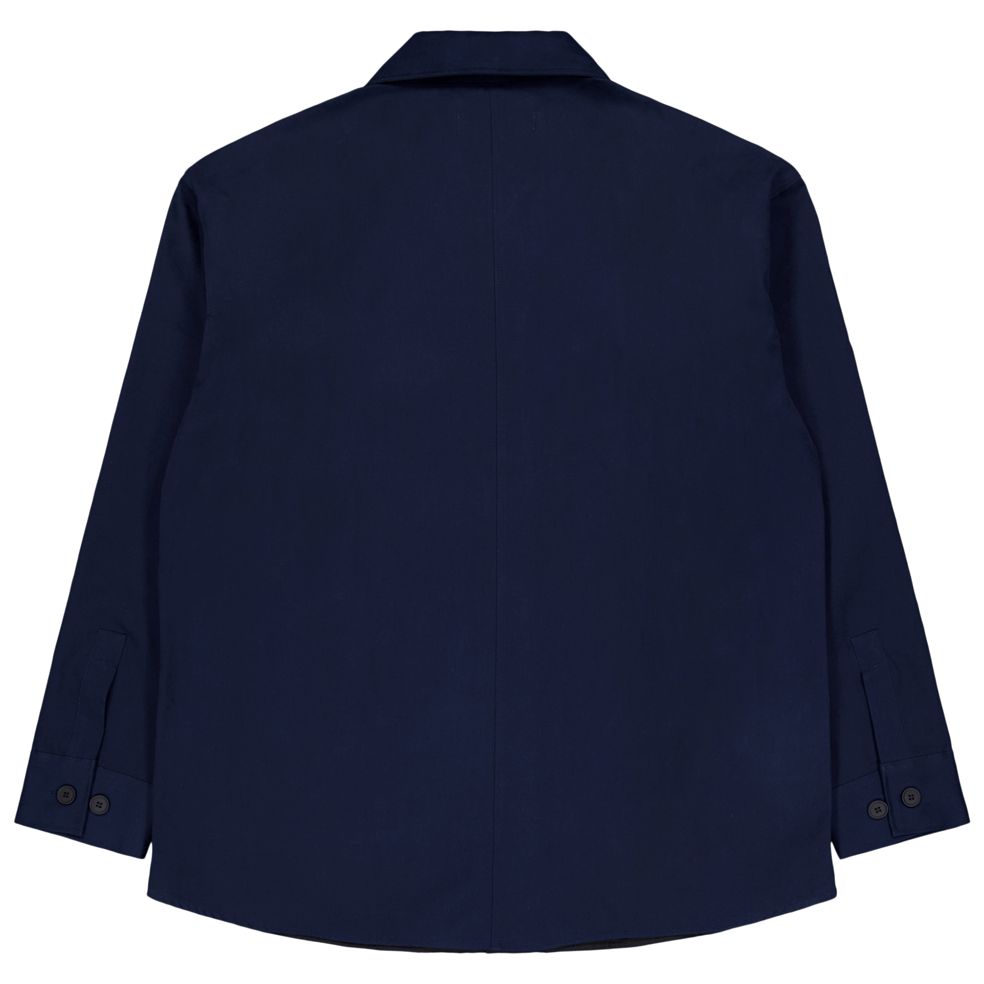 Overshirt With Tonal Fox Head  Ink Blue - Bild 2