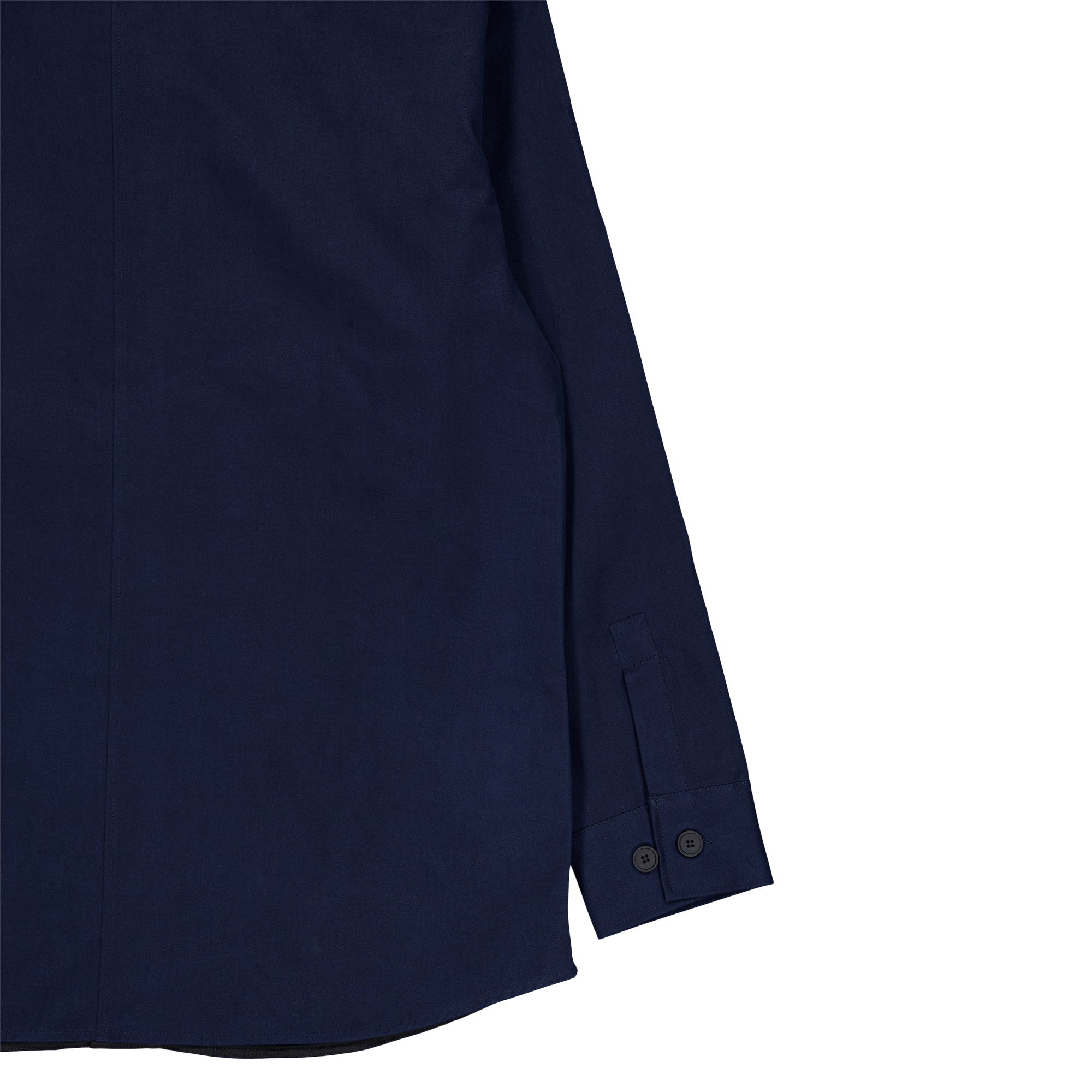 Overshirt With Tonal Fox Head  Ink Blue - Bild 4