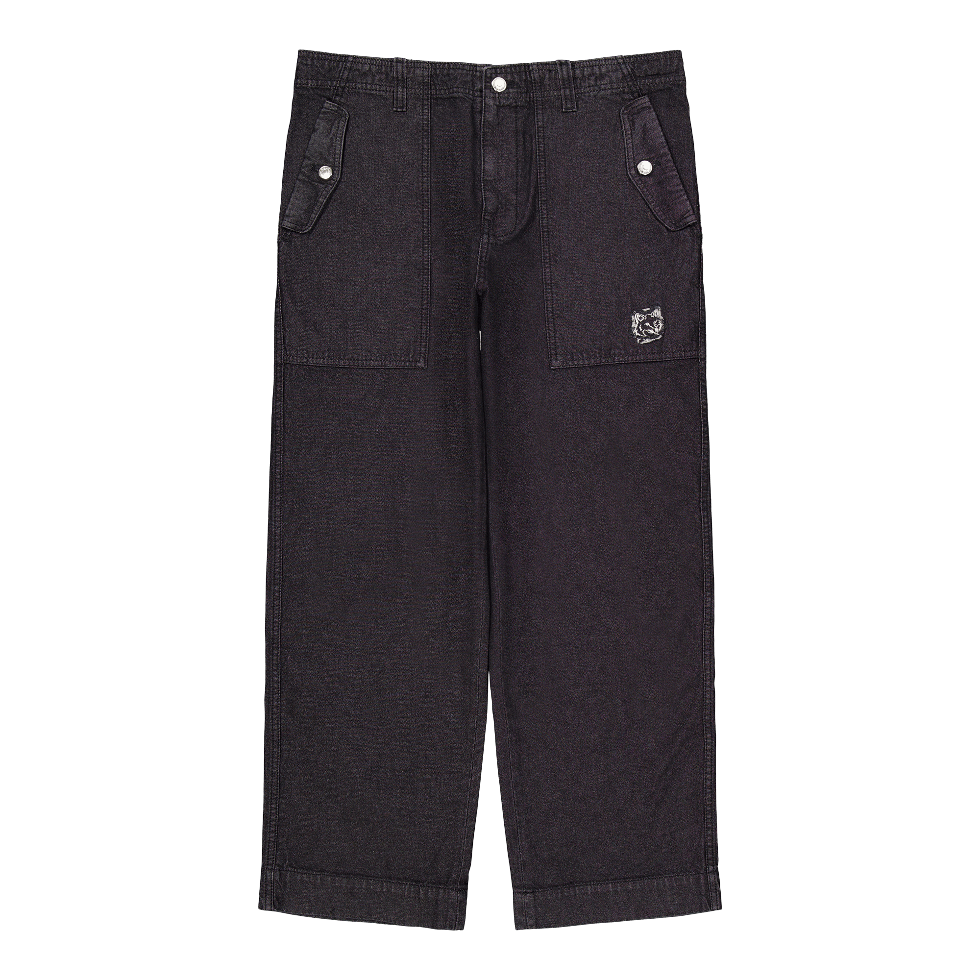 Workwear Pants Washed Black