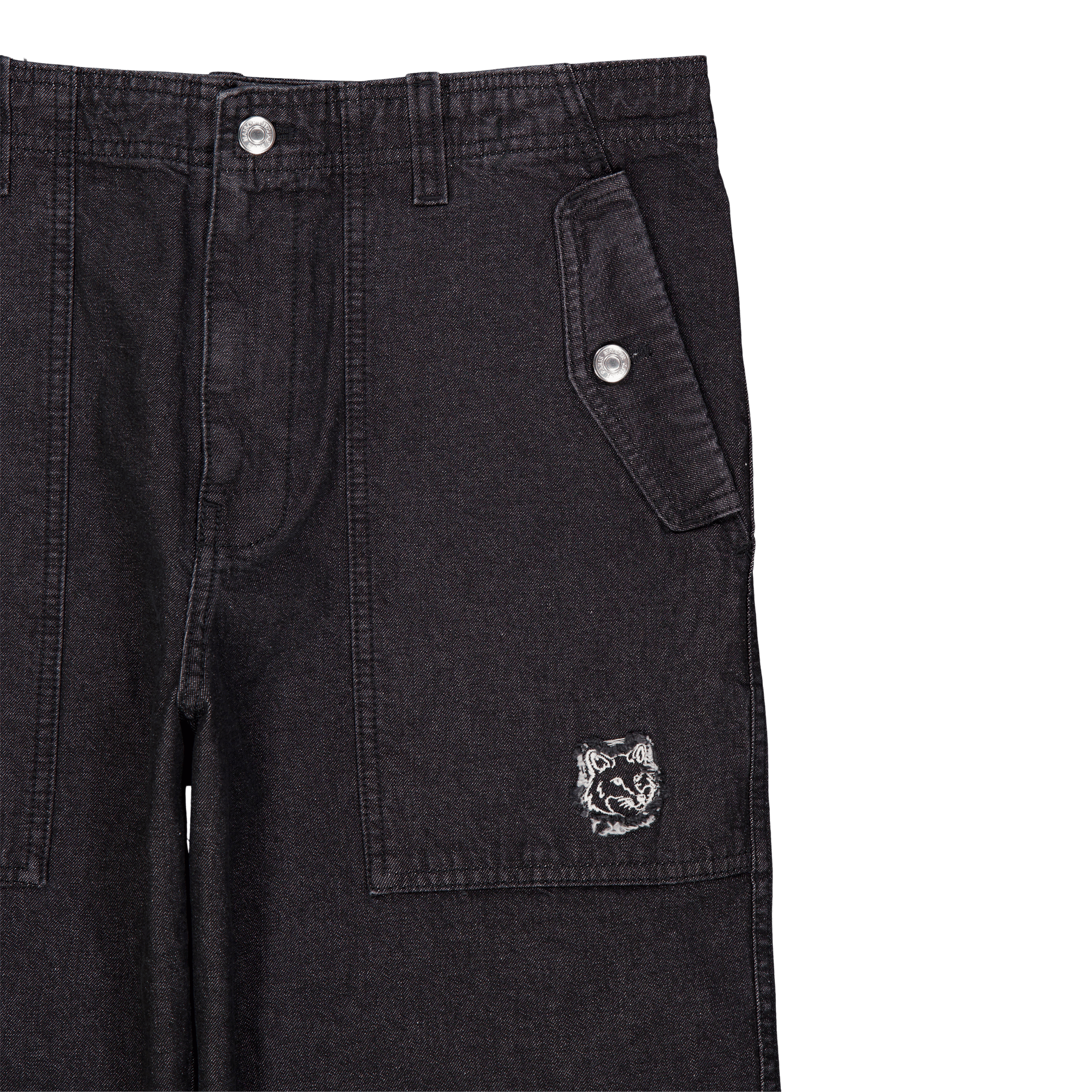 Workwear Pants Washed Black - Bild 3