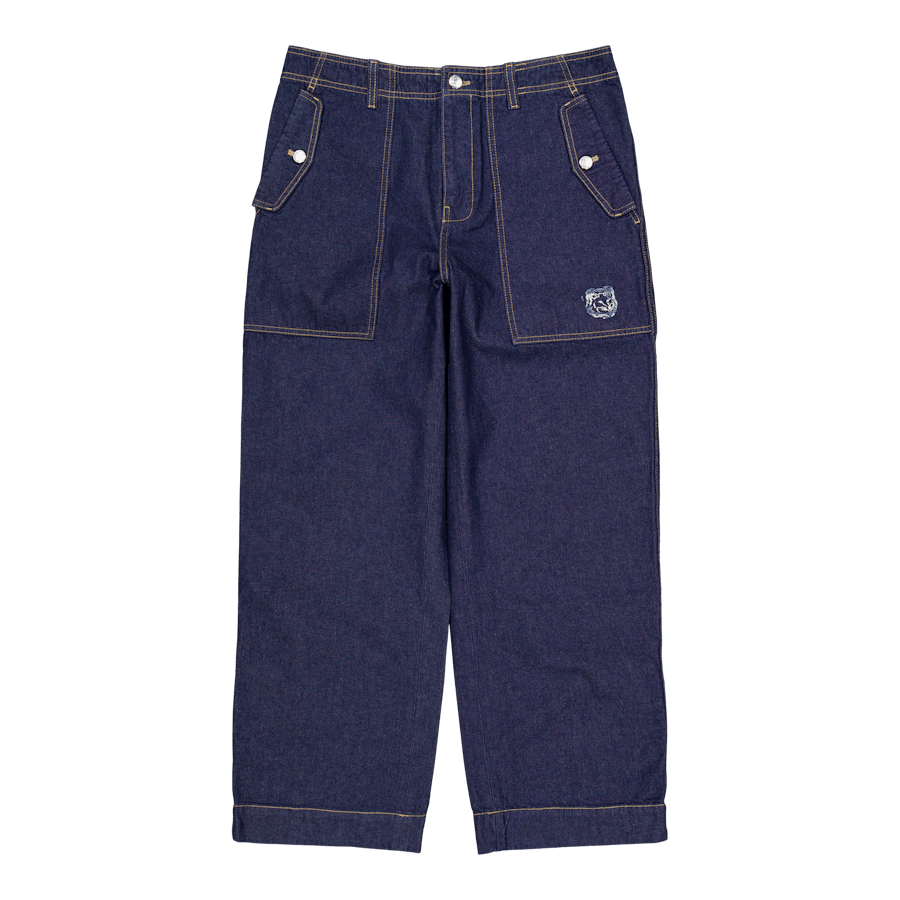 Workwear Pants Washed Indigo