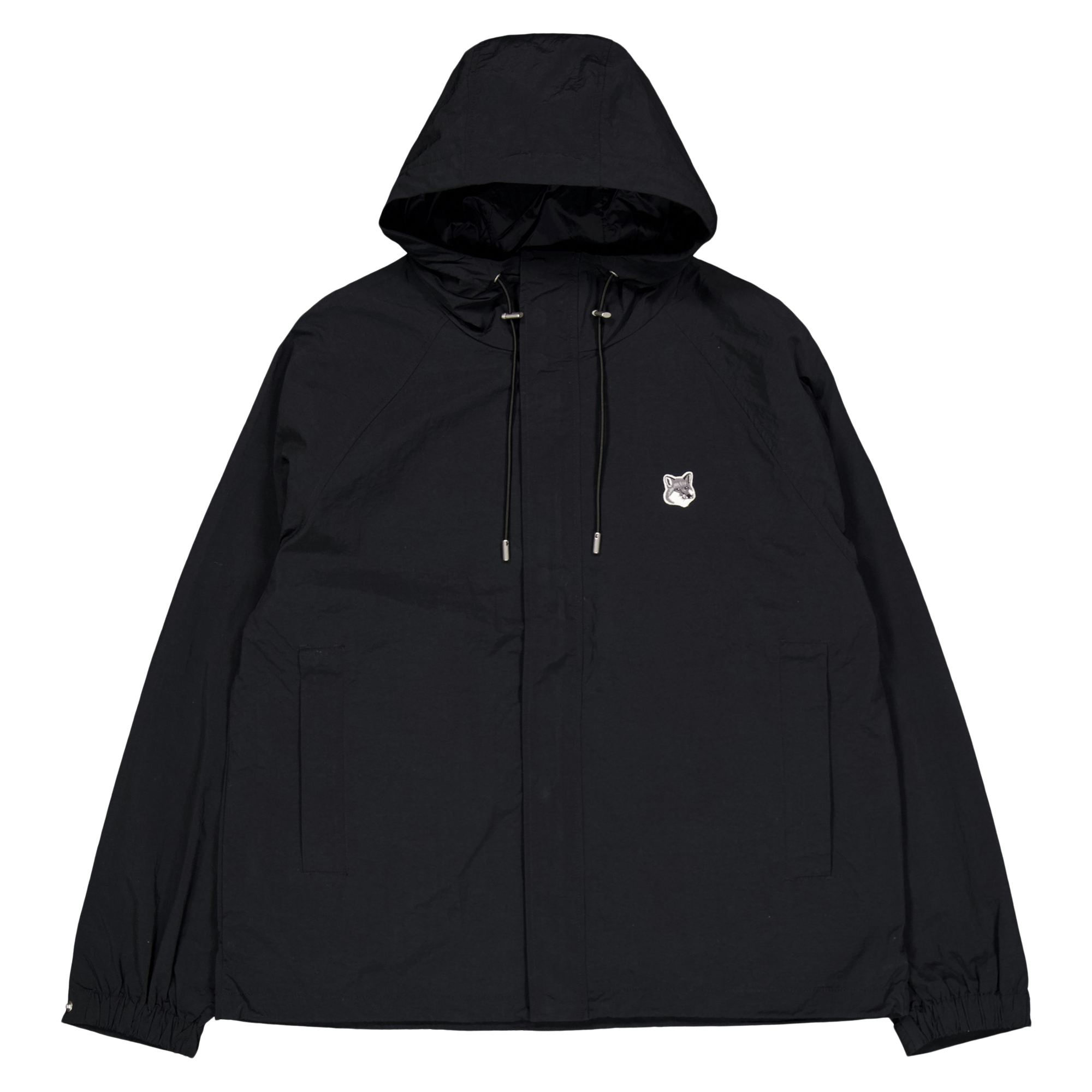 Hooded Windbreaker Black