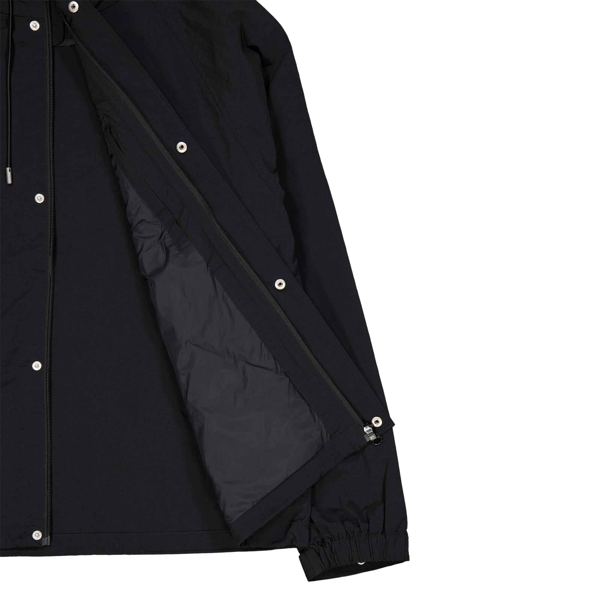 Hooded Windbreaker Black - Bild 4