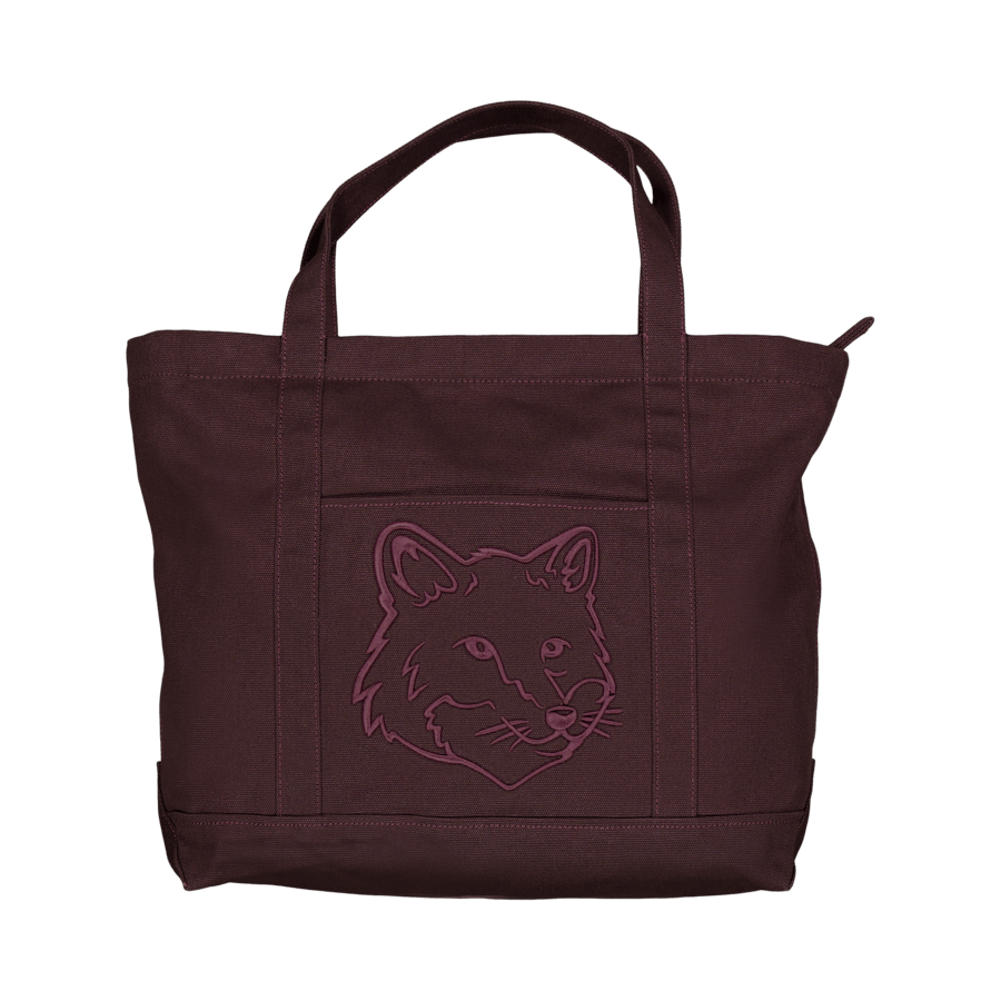 Fox Head Classic Tote Bag Pecan Brown
