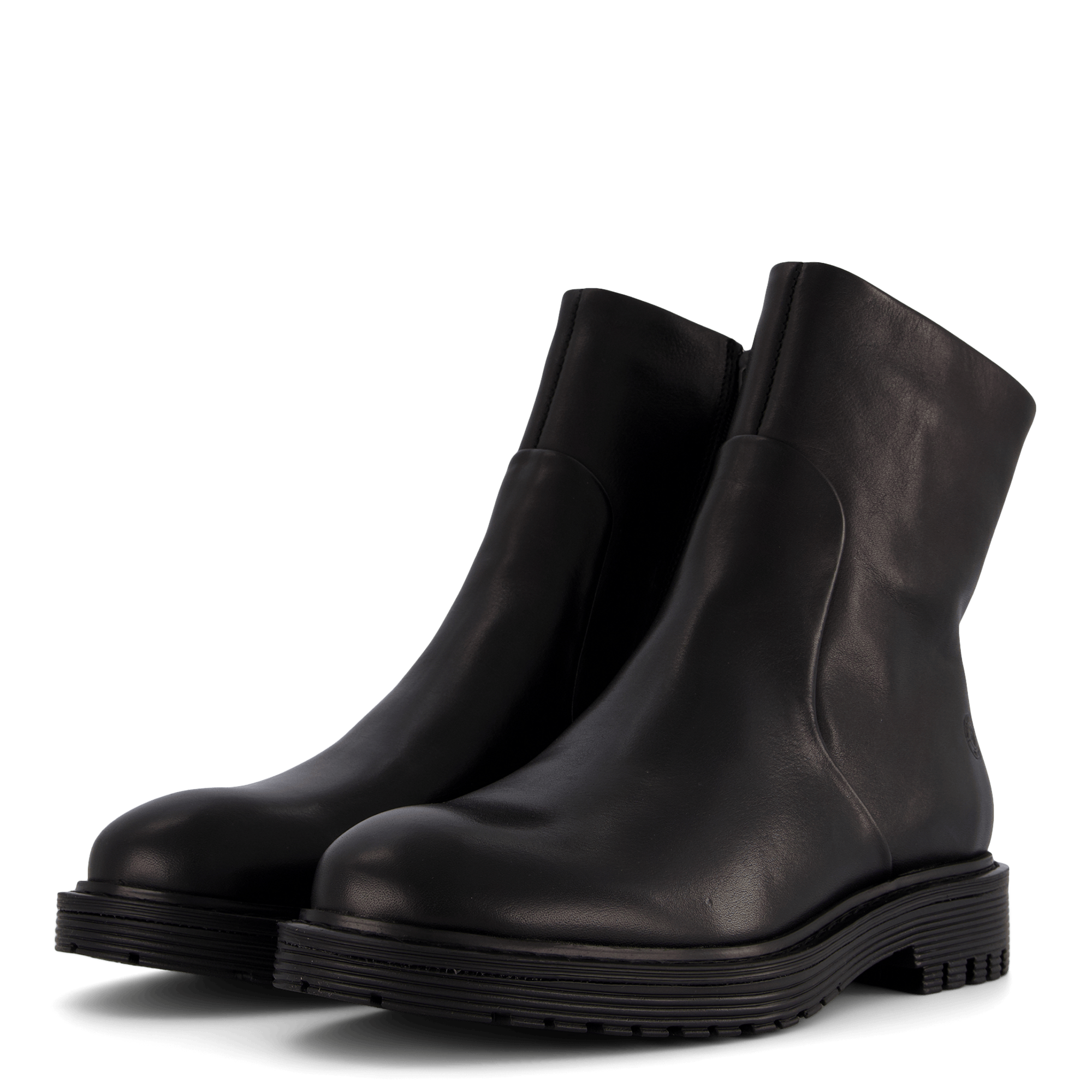 Solid W Leather Shoe Black Sky - Bild 5