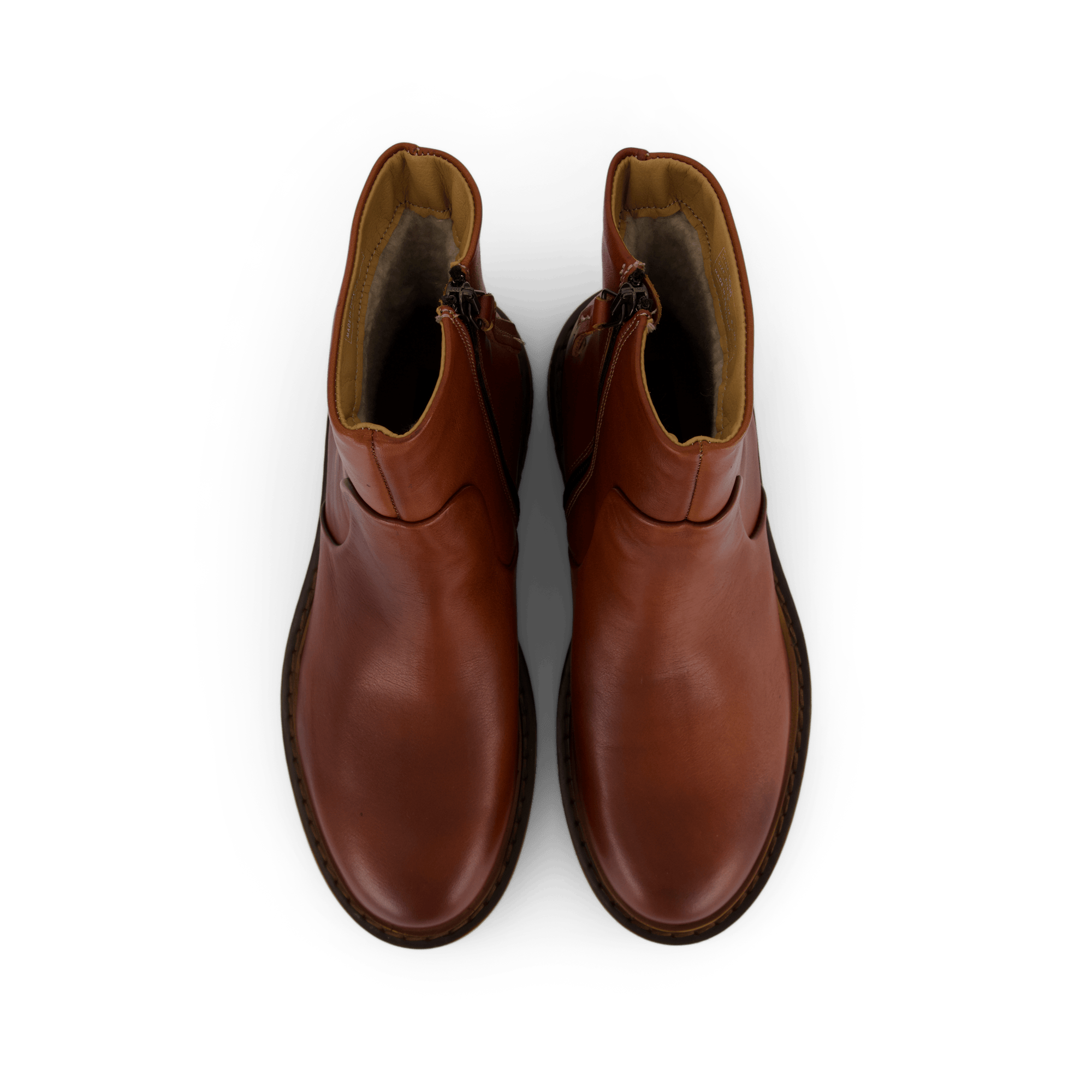 Solid W Leather Shoe Cognac - Bild 6