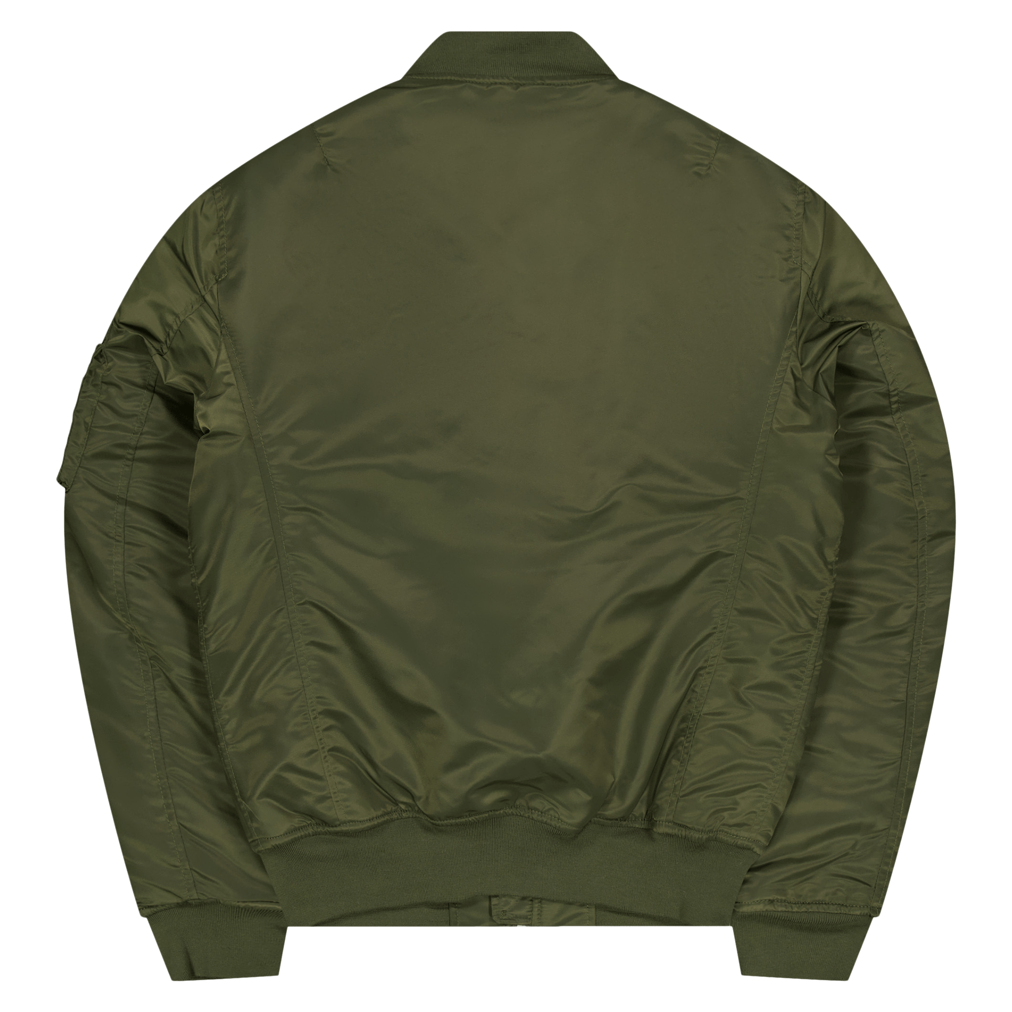 Jacket Bomber Schott Nylon Eco Army Kaki - Bild 2