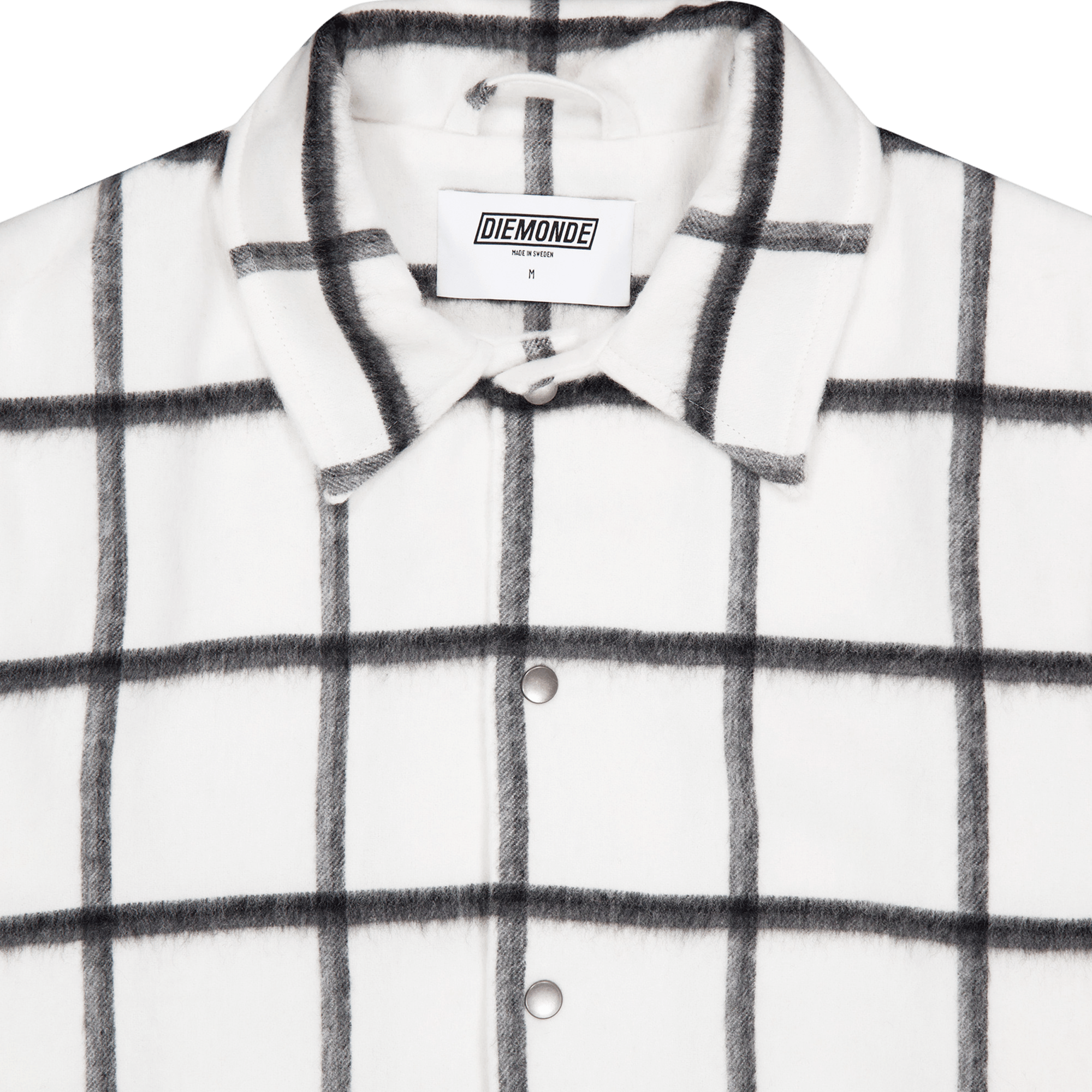 Bafaka Plaid - Jacket White Chekpattern - Bild 3