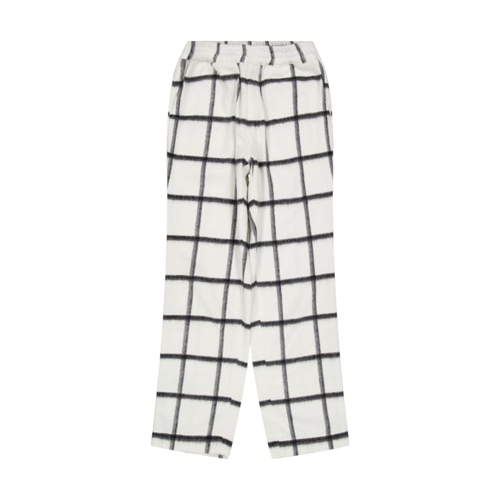 Bafaka - Plaid Trousers White Chekpattern, Male, Odevy, Bottoms, Biely, XL