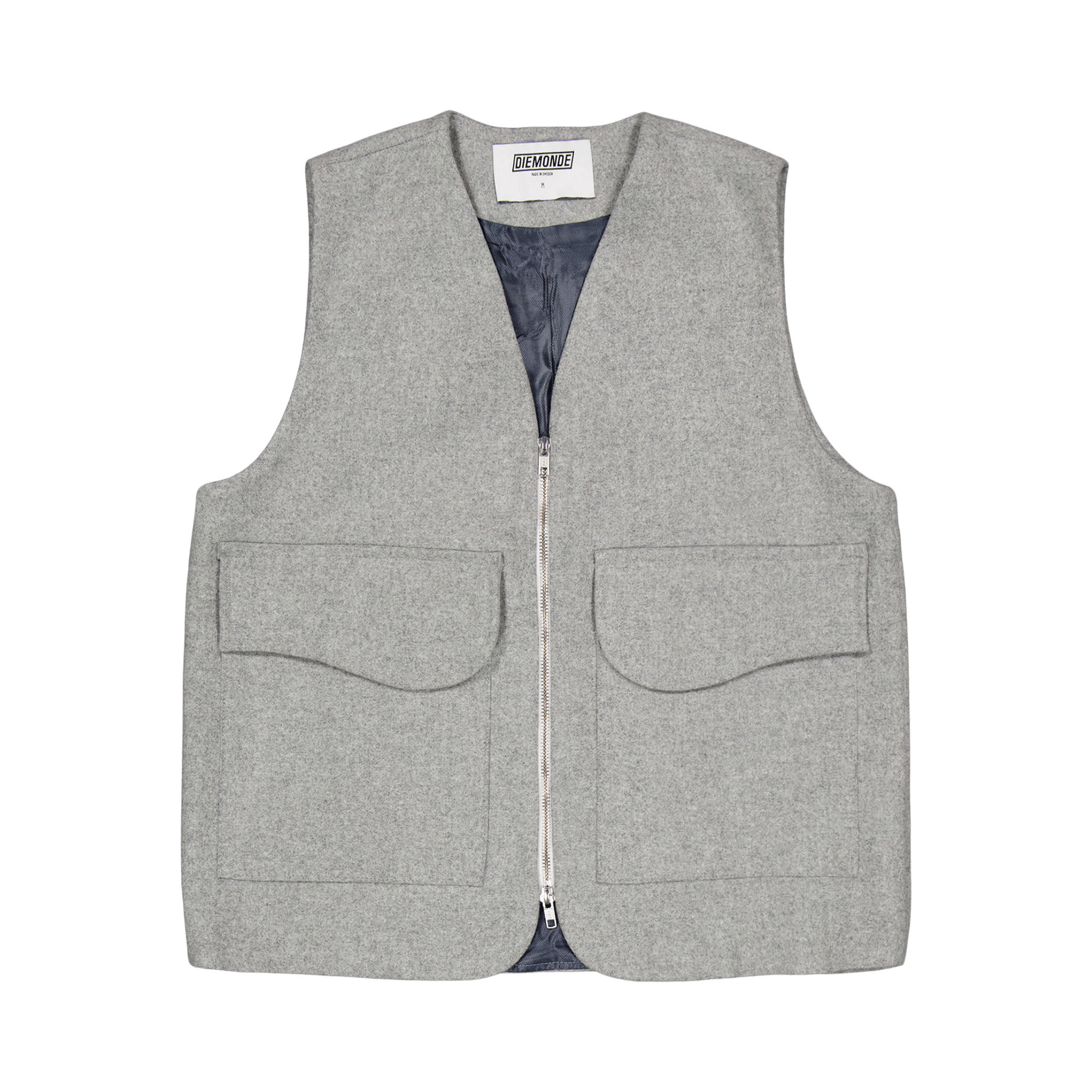 Jakt – Wool Blend Vest Grey