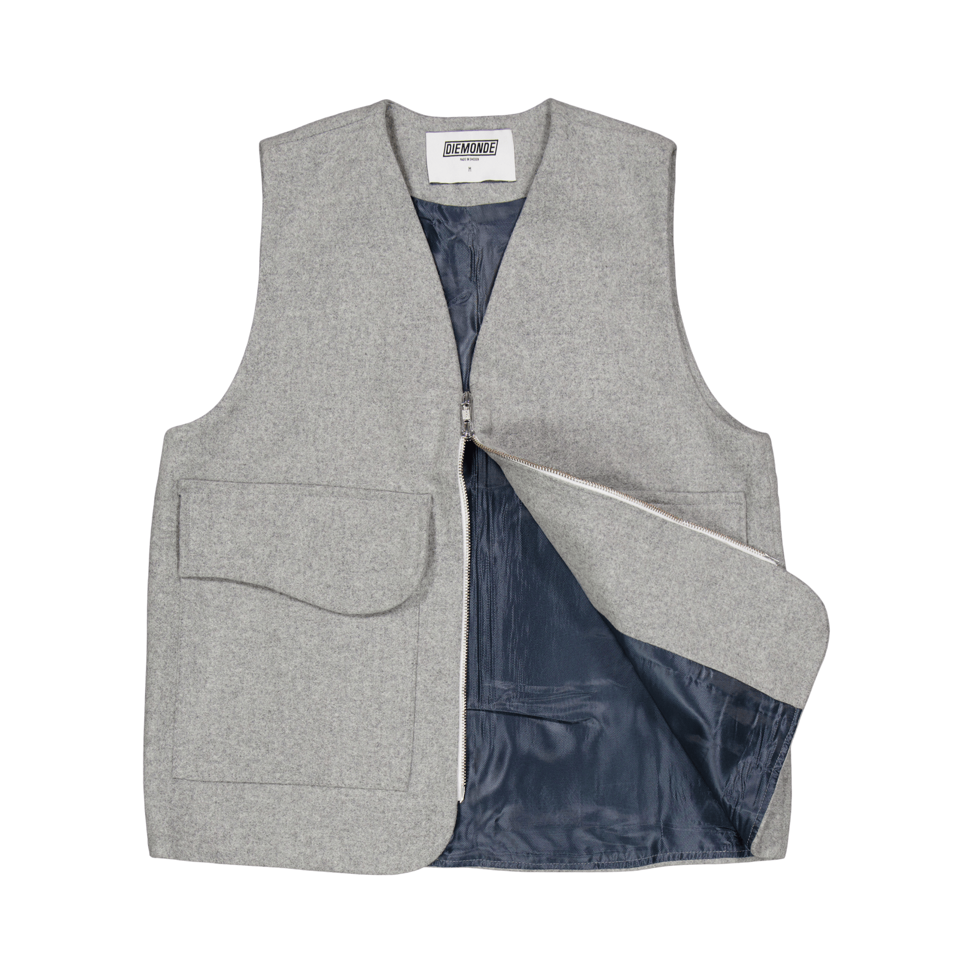 Jakt - Wool Blend Vest Grey - Bild 4