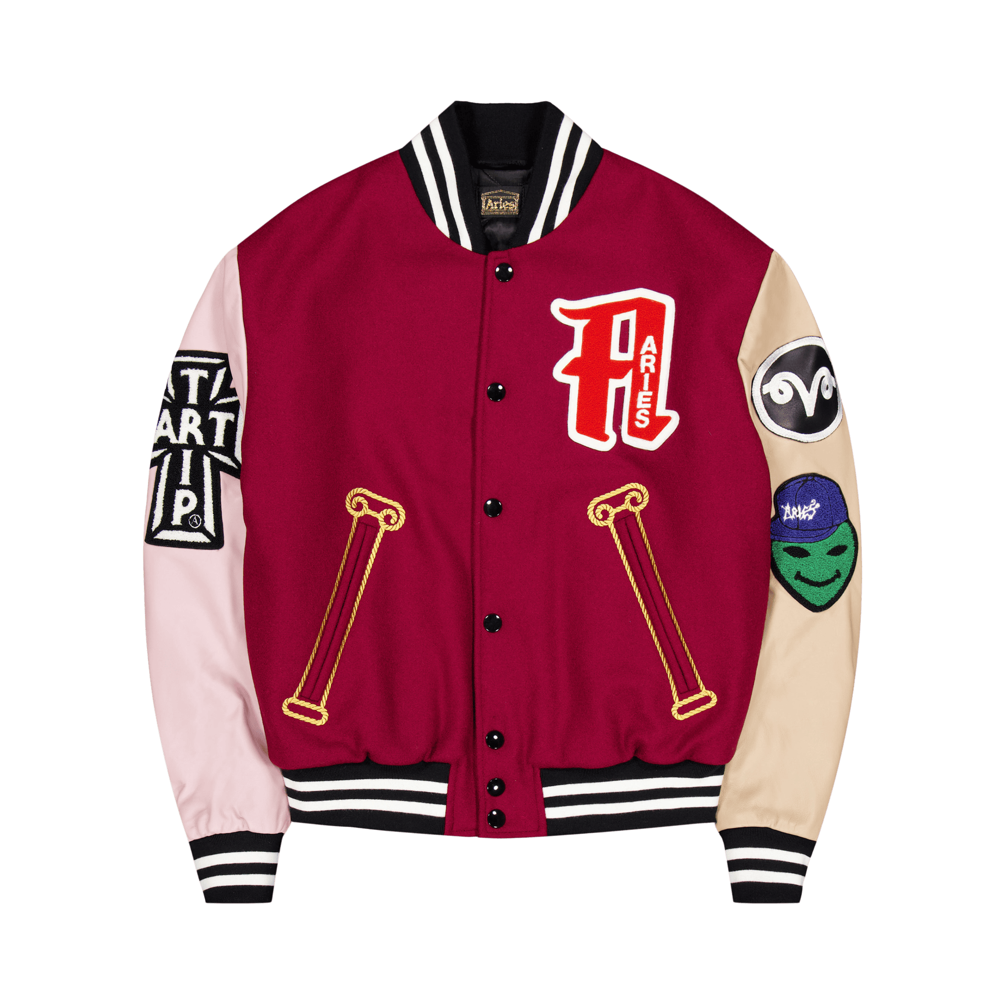 Varsity Jacket Burgundy