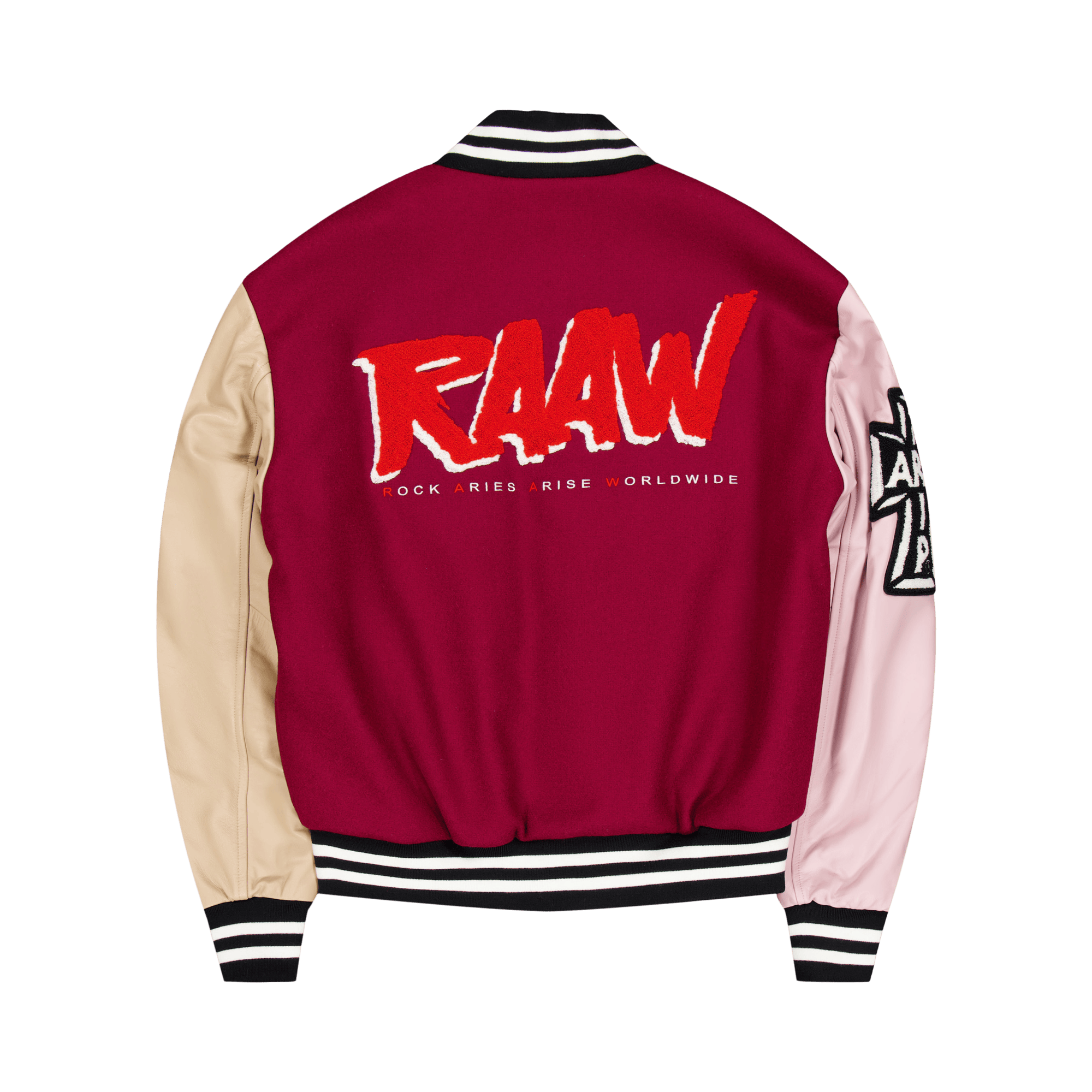 Varsity Jacket Burgundy - Bild 2