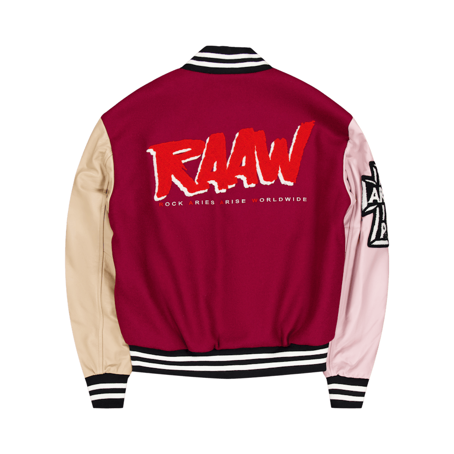 Varsity Jacket Burgundy - Bild 2