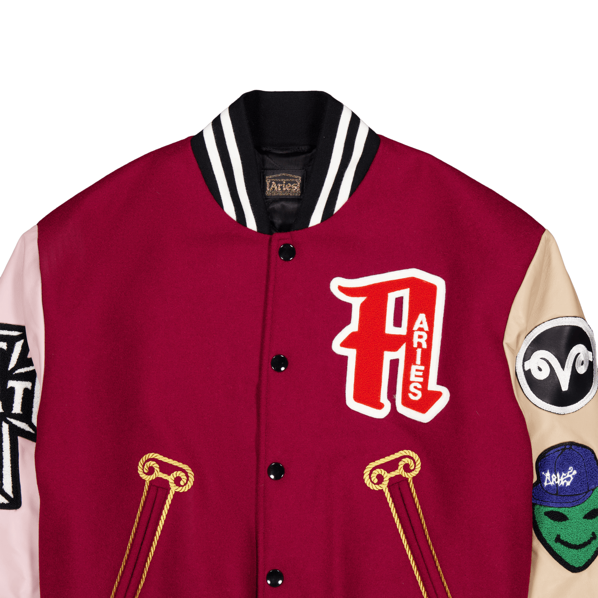 Varsity Jacket Burgundy - Bild 3