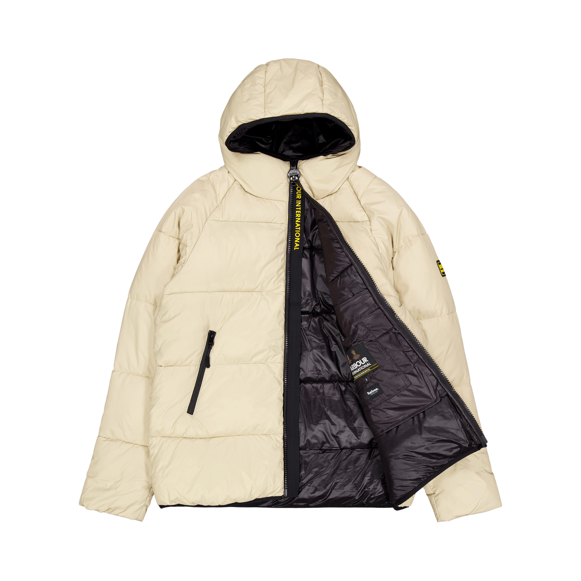 Barbour B.intl Hoxton Quilt St12 Concrete - Bild 4