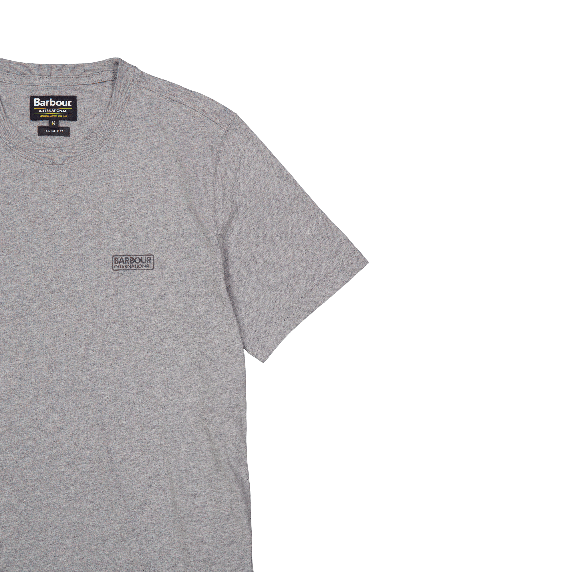 Barbour B.intl Small Logo Tee Gy74 Anthracite Marl - Bild 3