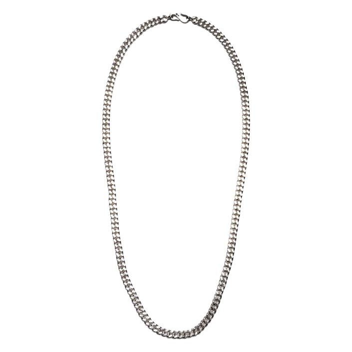 Cuban Link Chain 5mm Silver 925, Unisex, Attrezzature, altri accessori, Argento, ONESIZE