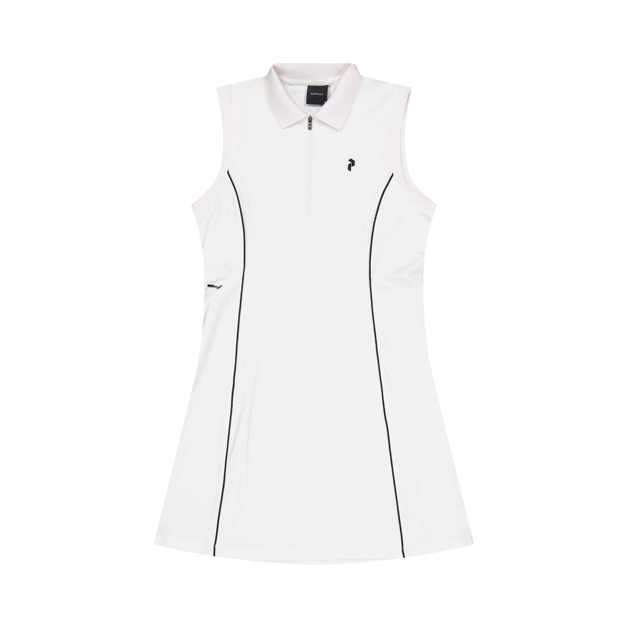 W Pique Dress White